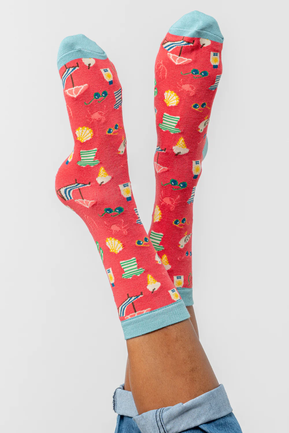 At The Beach Bamboo Socks - Image 6