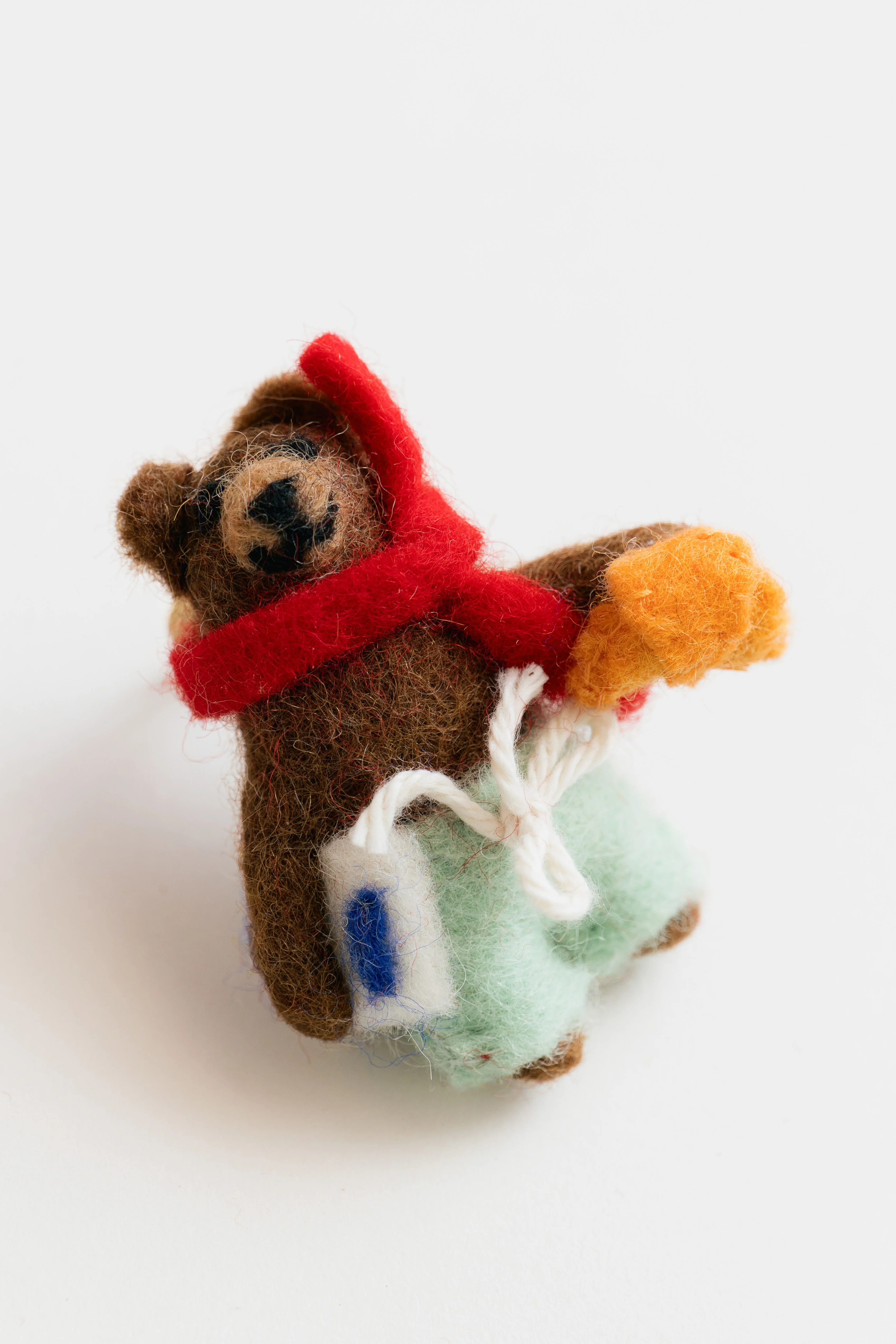 Beau The Bear Felt Keyring - Image 2