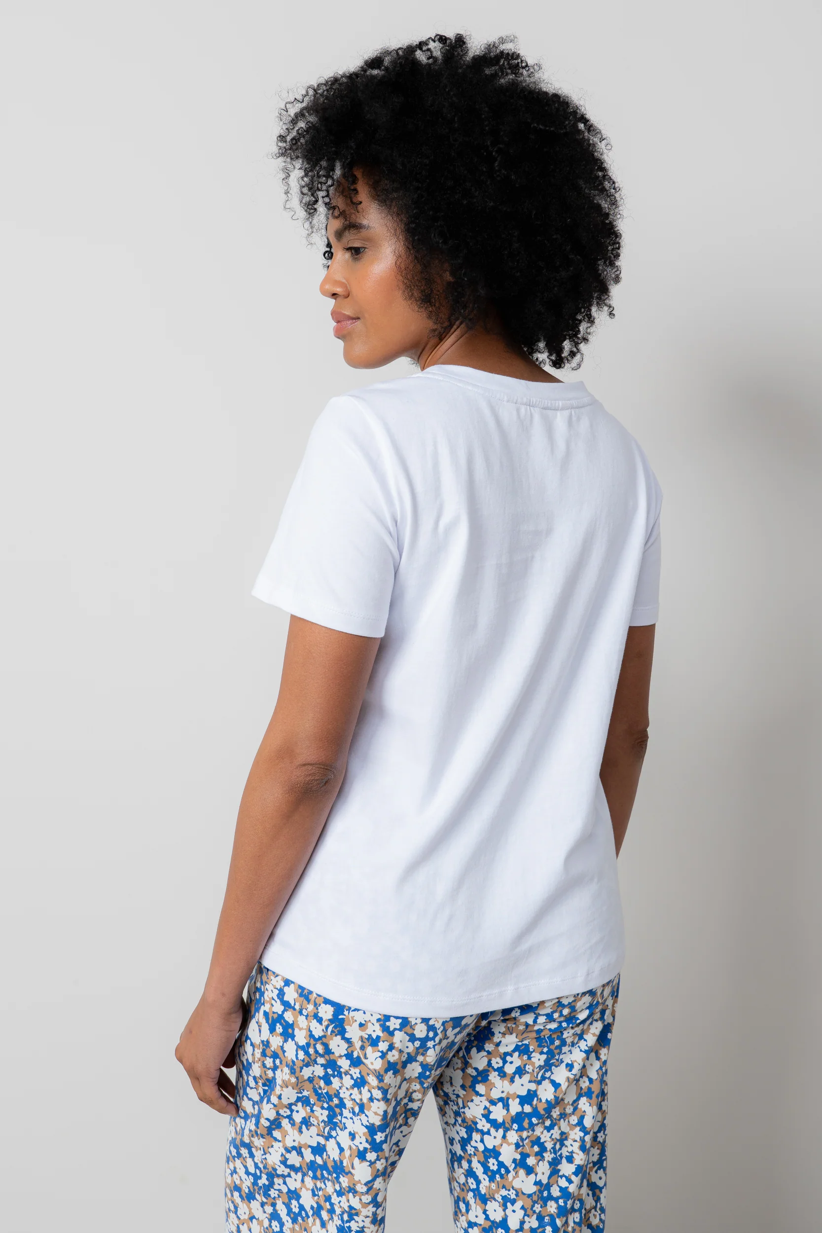 Confetti Floral Print Pyjama Set - Image 8