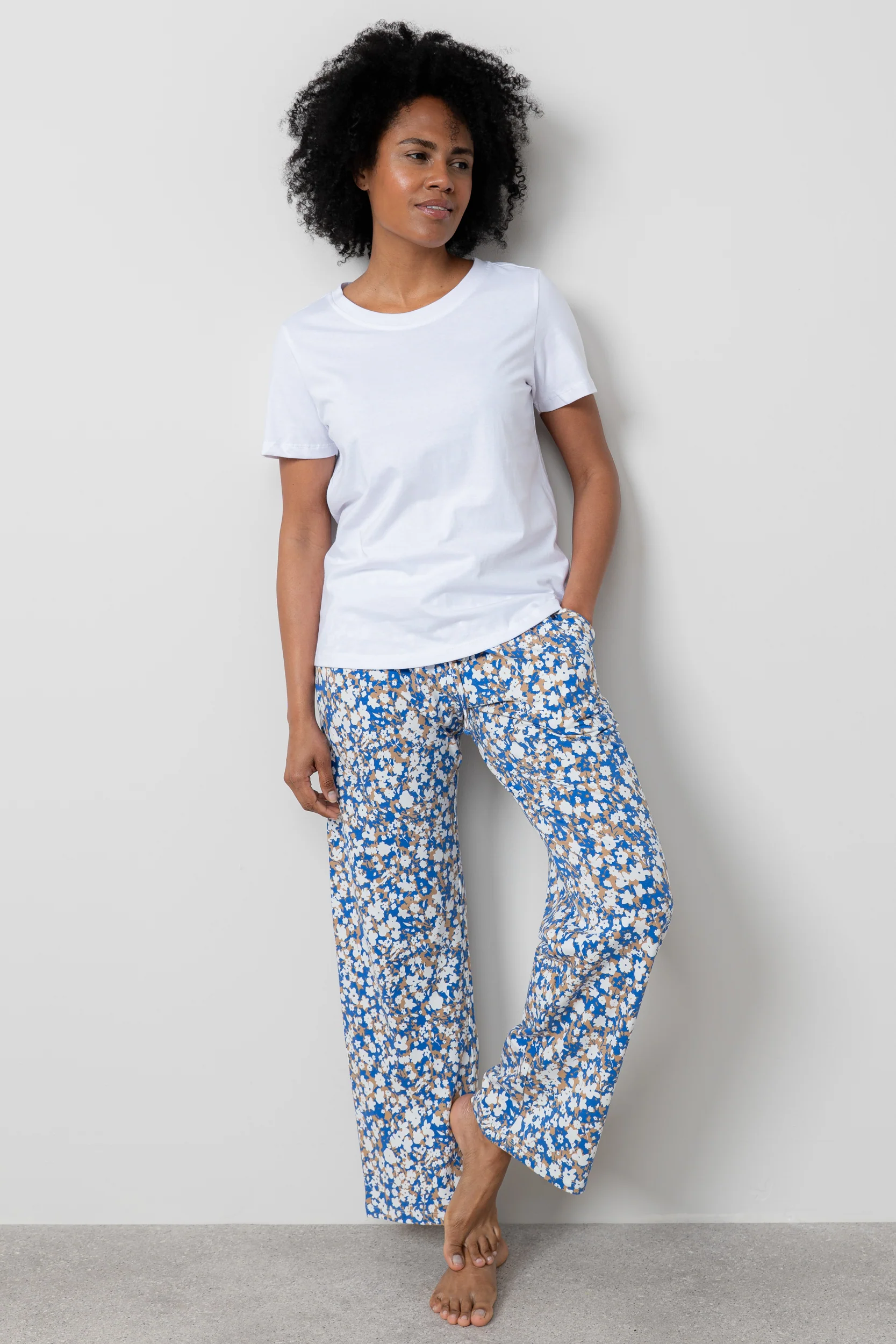 Confetti Floral Print Pyjama Set - Image 9