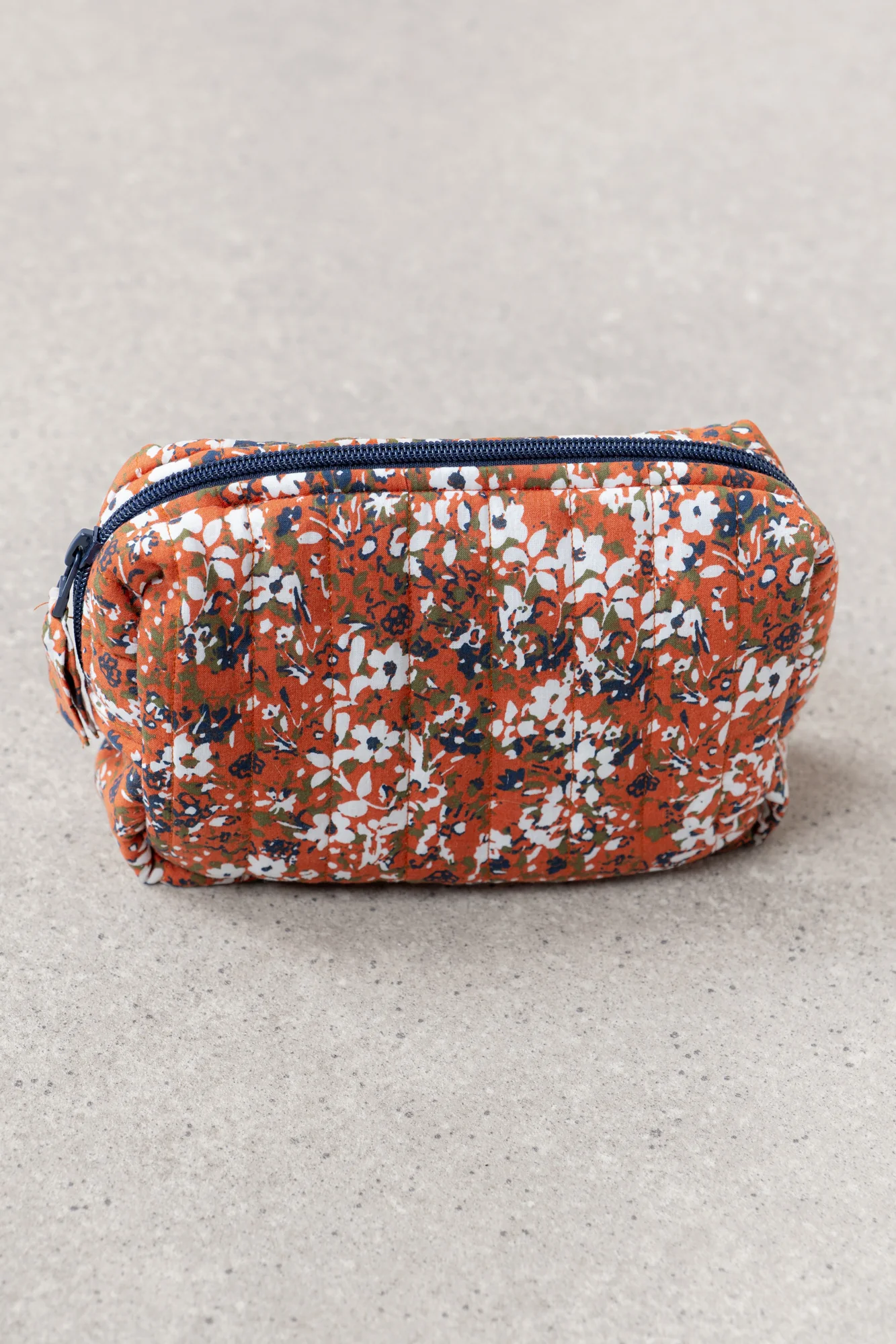 Connie Print Cosmetics Bag Ginger - Image 5