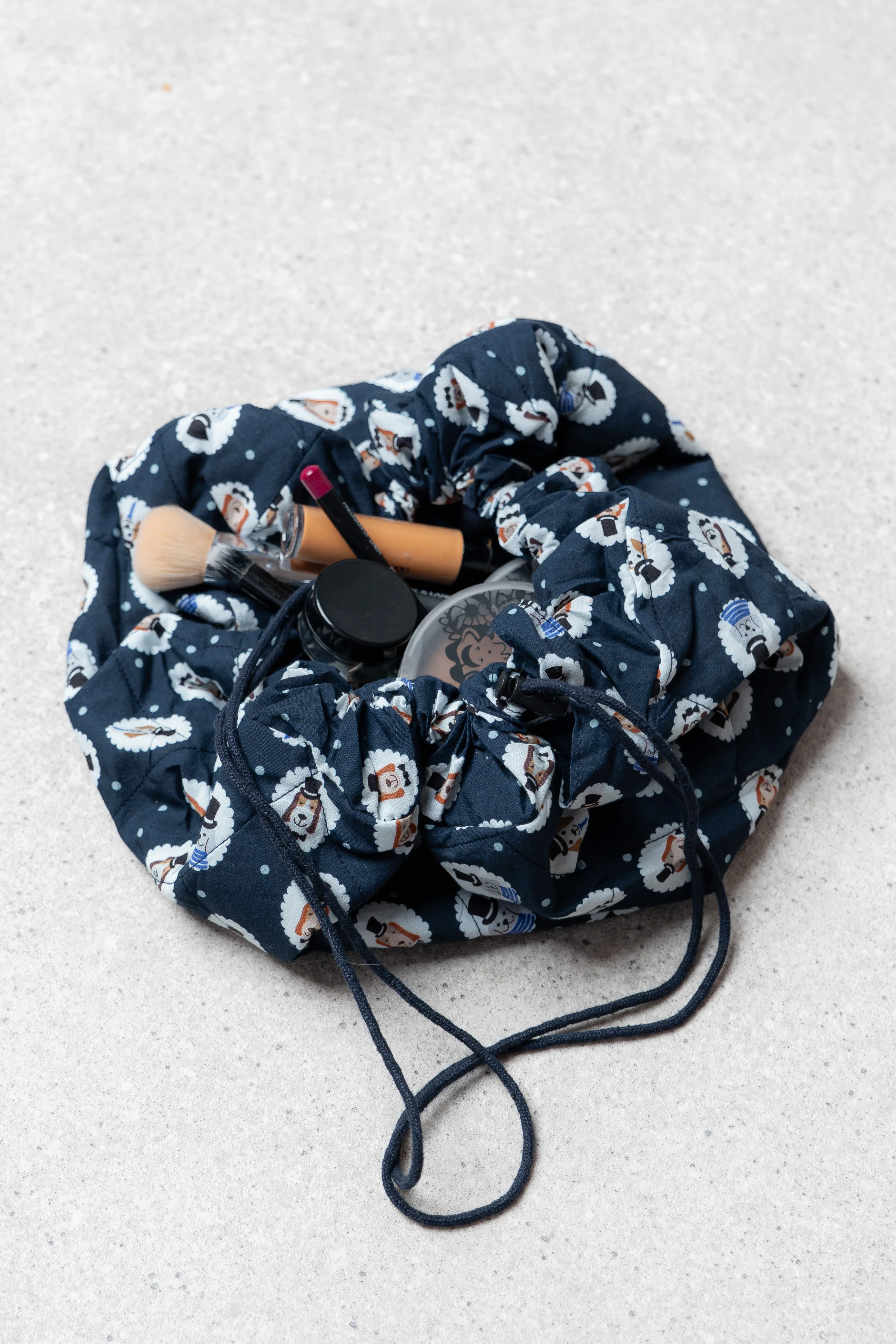 Dapper Cosmetics Drawstring Pouch - Image 3