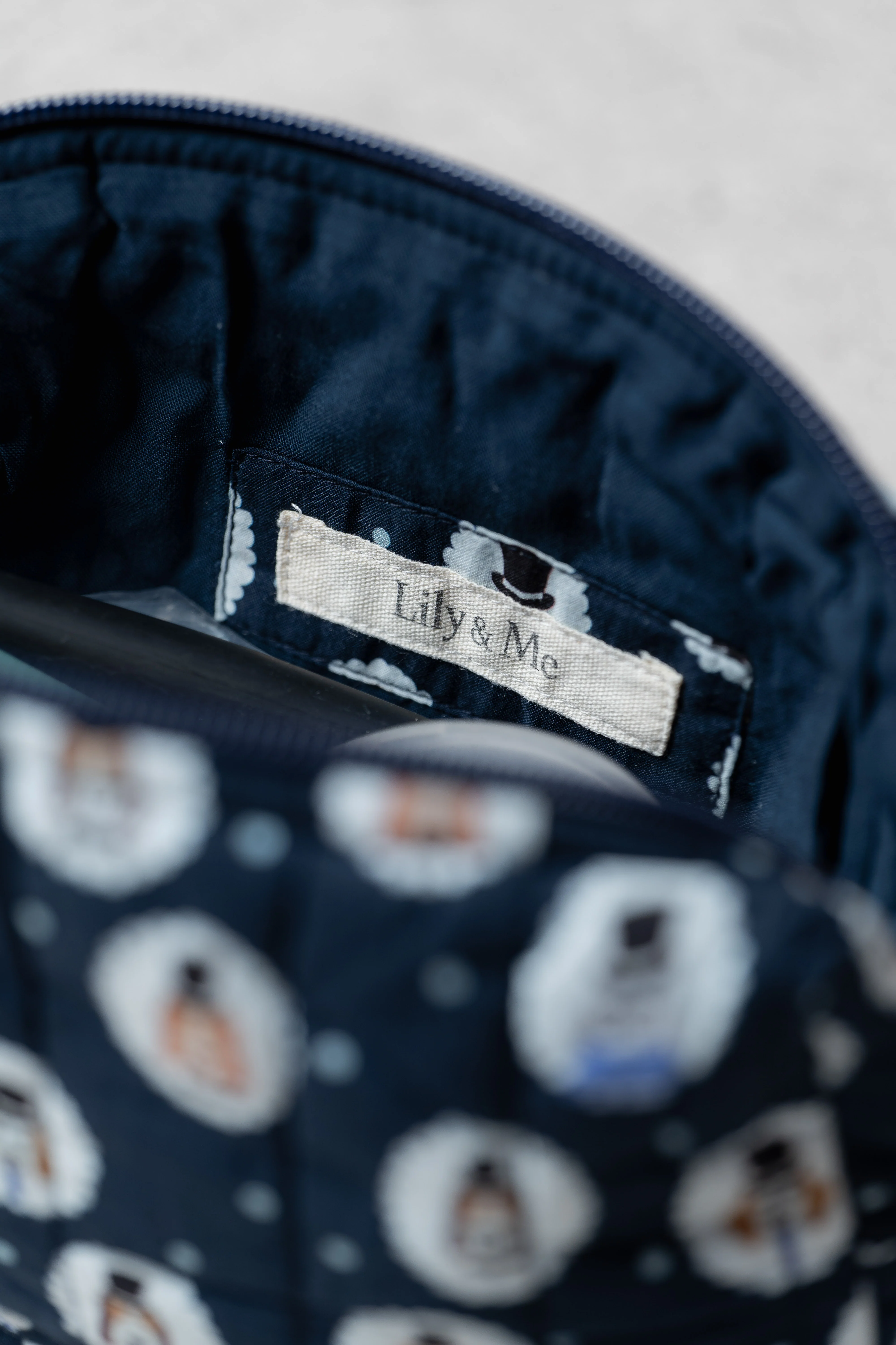 Dapper Cosmetics Zip Bag - Image 4
