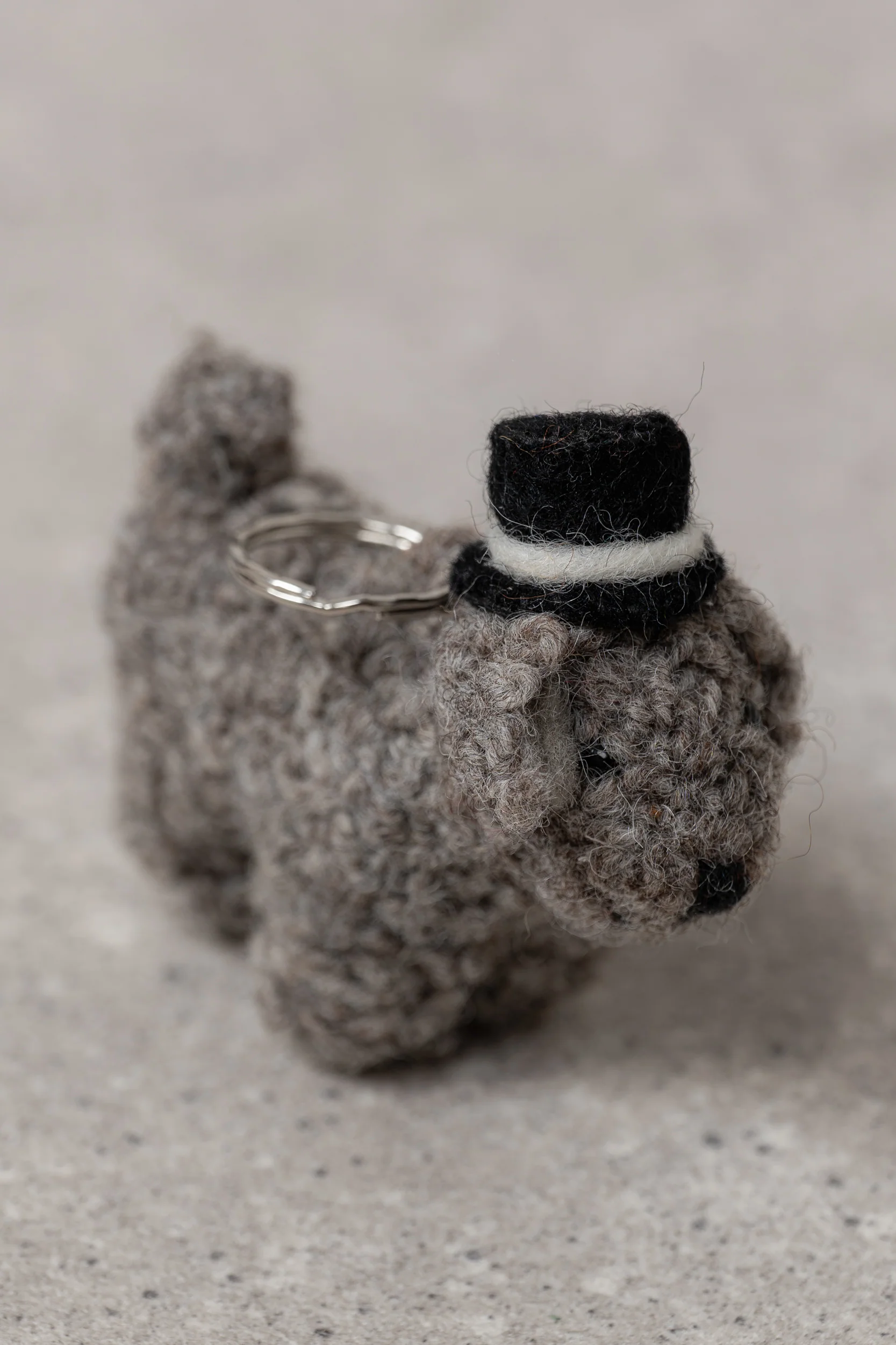 Dapper Dog Felt Keyring Assorted - Image 2