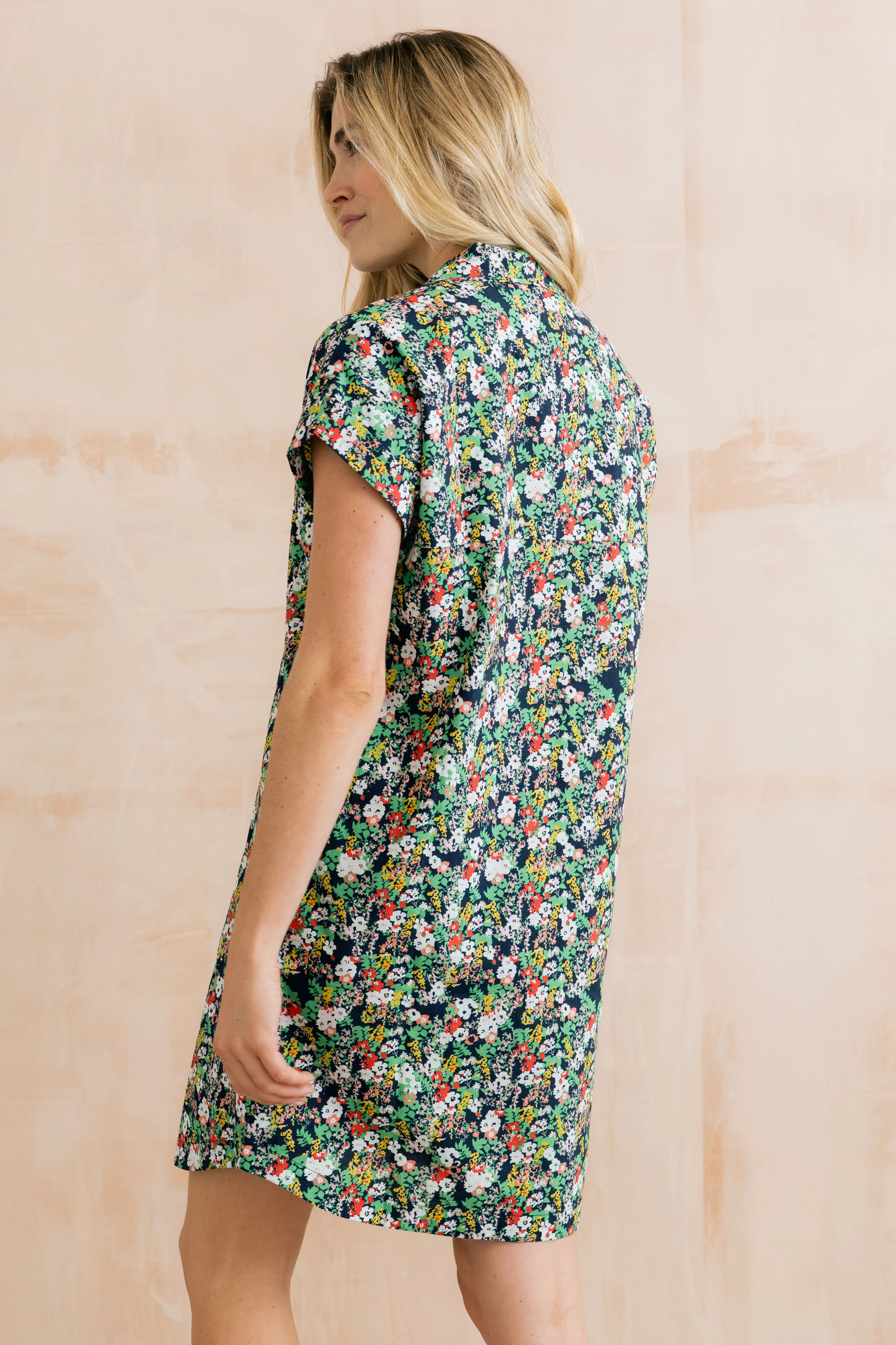 Dawn Nightshirt Mayflower Navy - Image 4