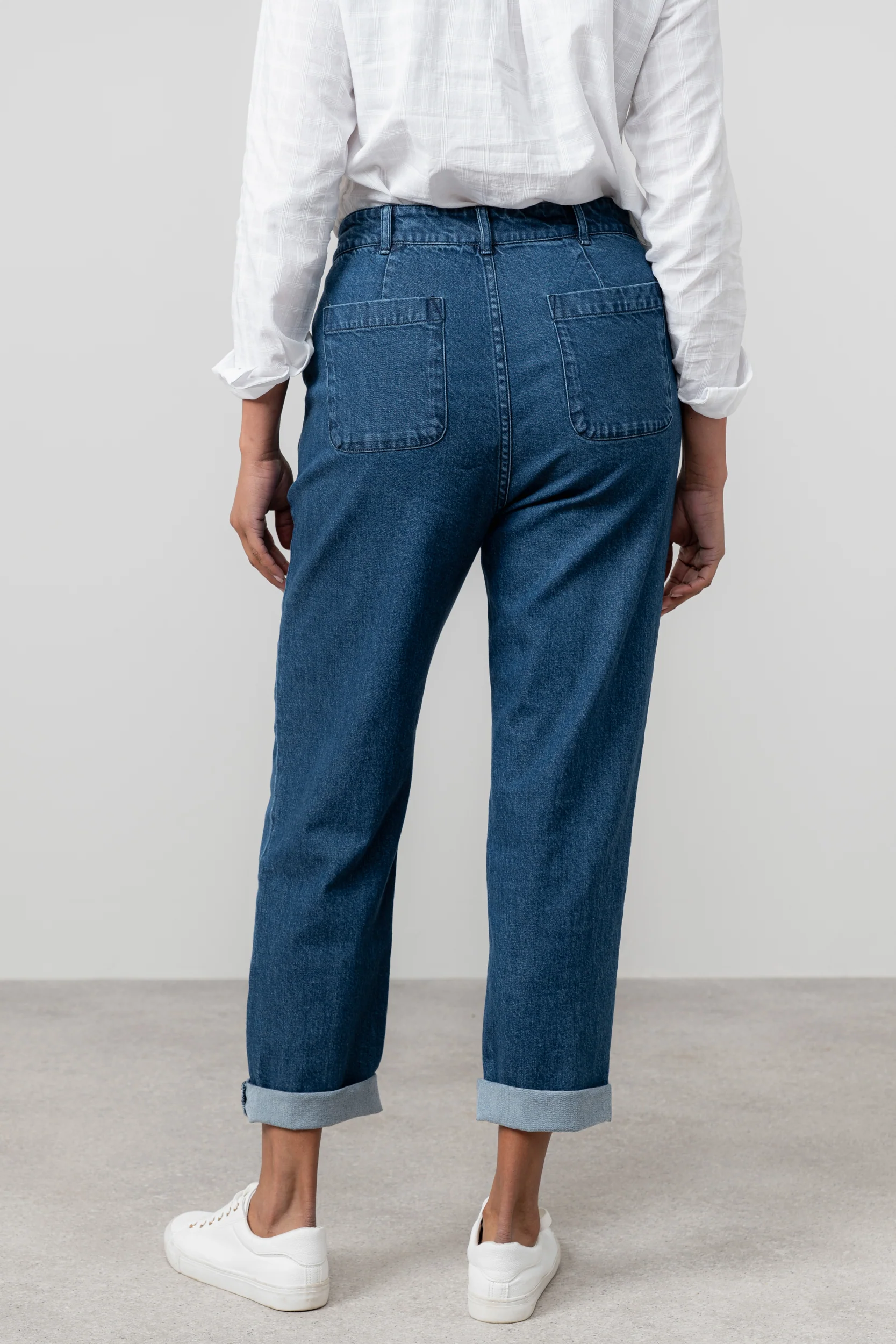 Daybreak Tapered Leg Jeans Blue - Image 4