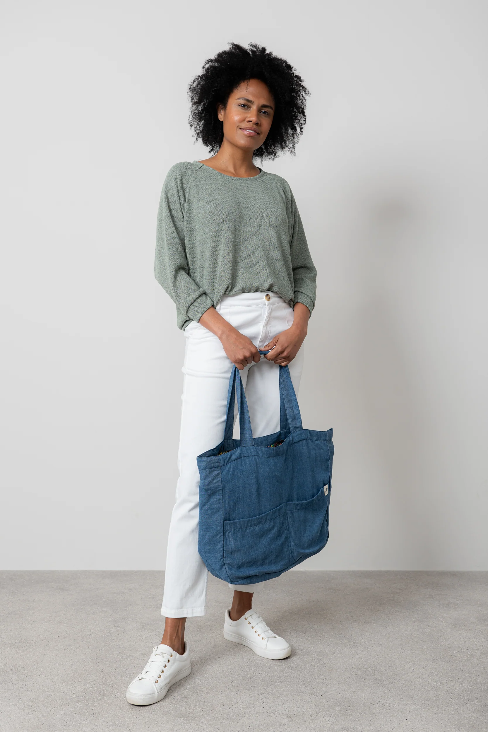 Denim Tote Bag - Image 6