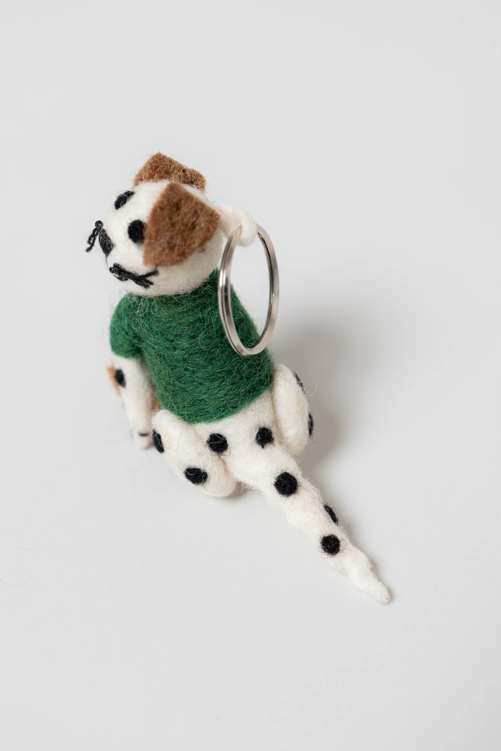 Poppy the Librarian Felt Keyring - Image 2