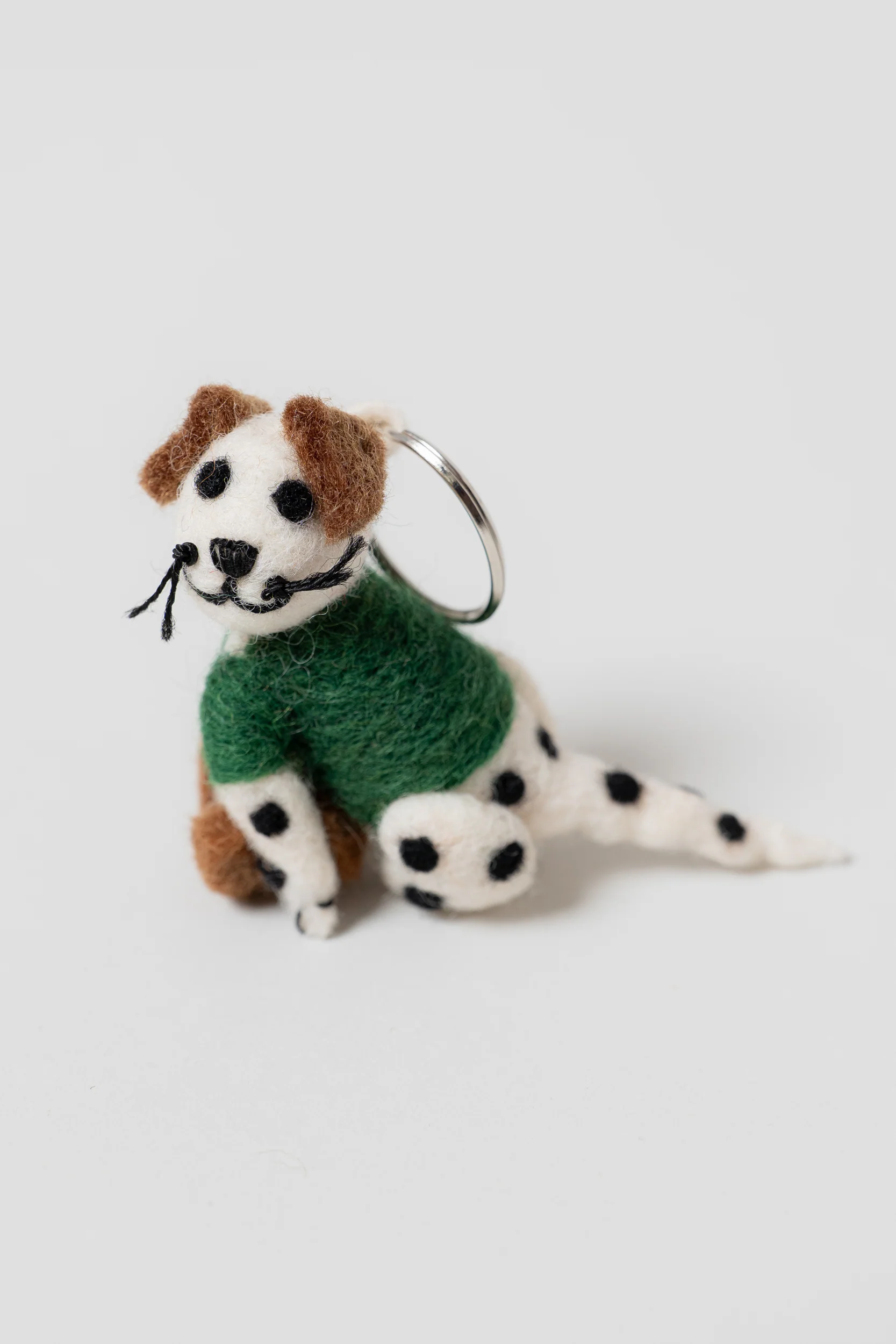 Poppy the Librarian Felt Keyring - Image 3