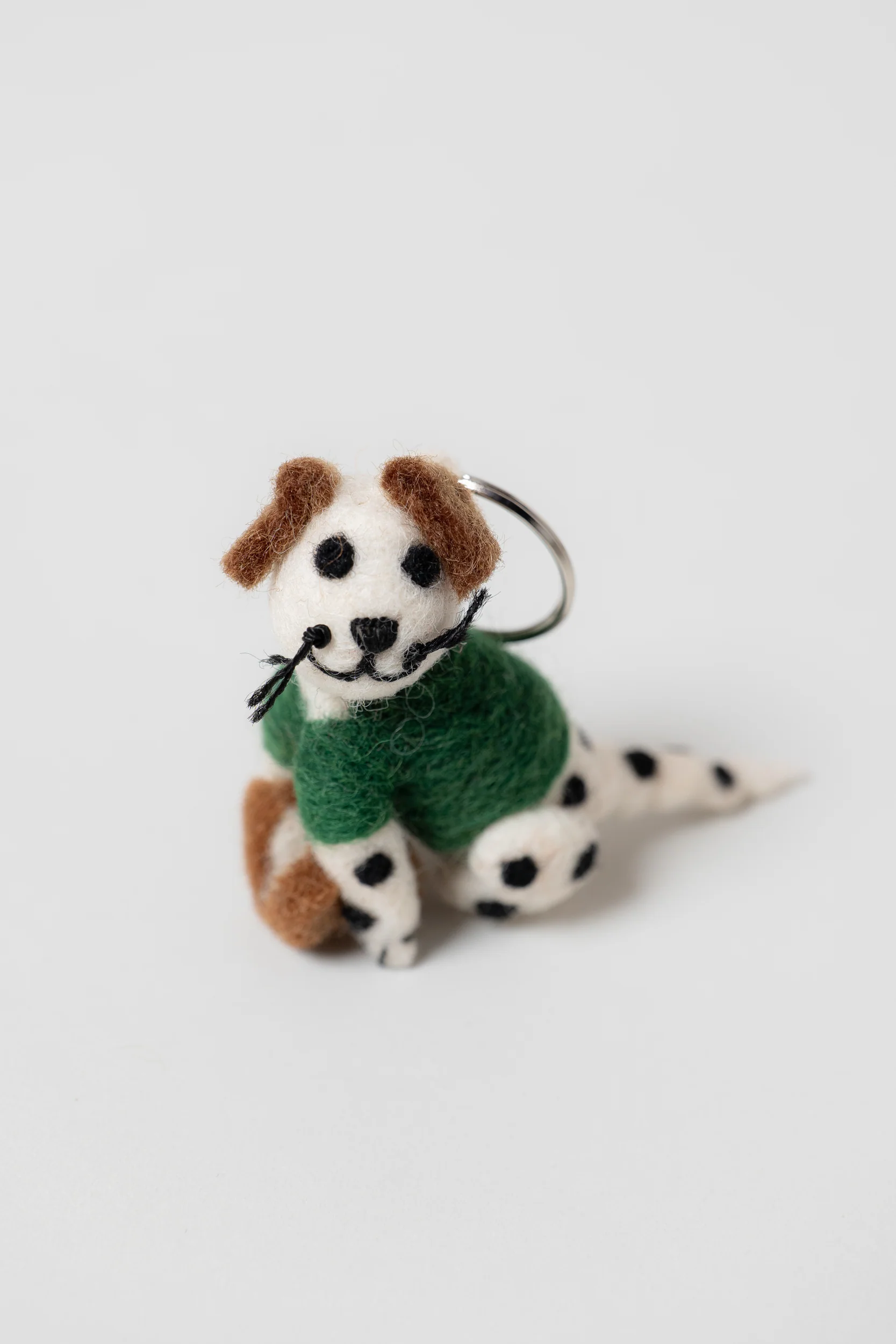 Poppy the Librarian Felt Keyring - Image 4