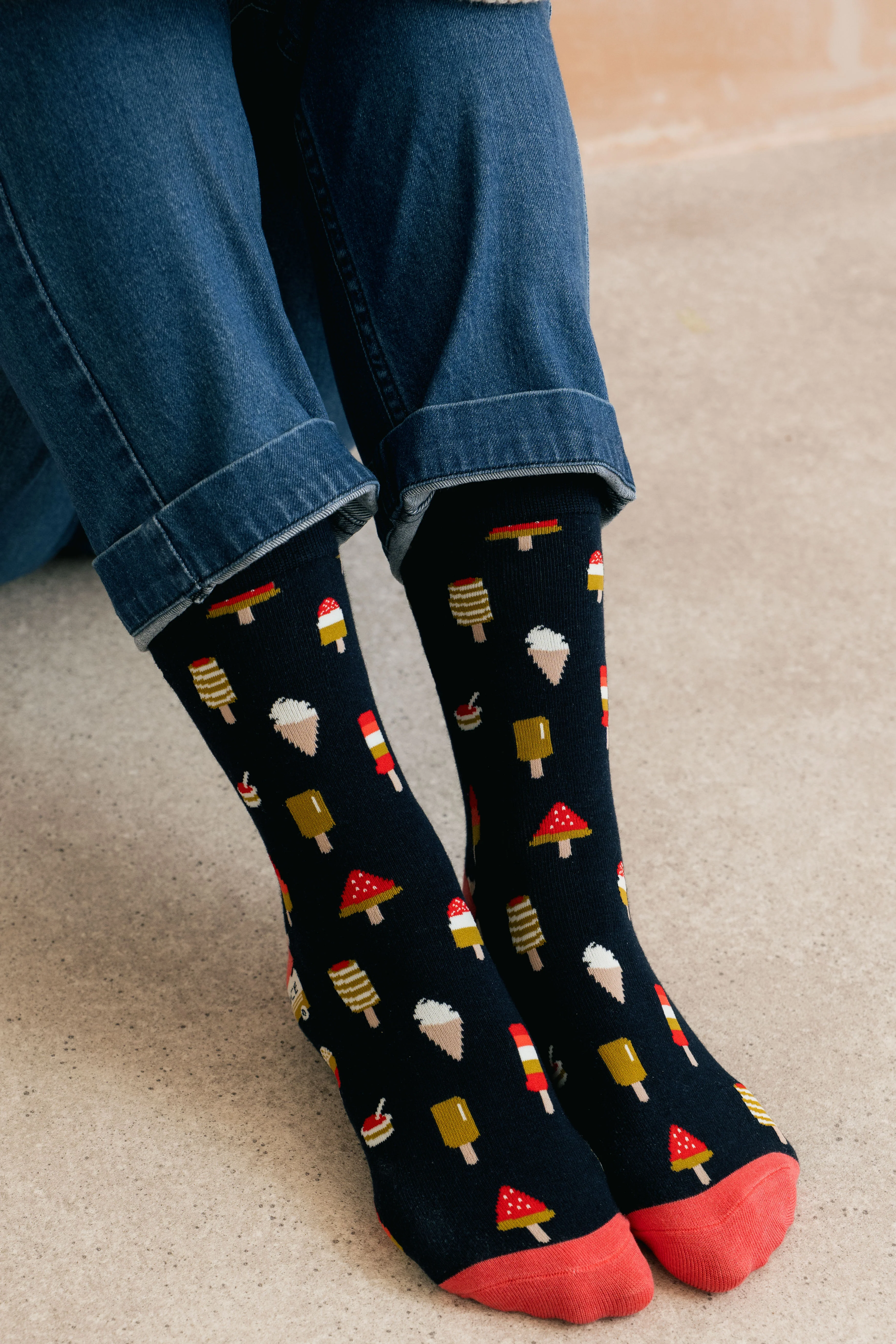 Ice Lollies Bamboo Ankle Socks - Image 2
