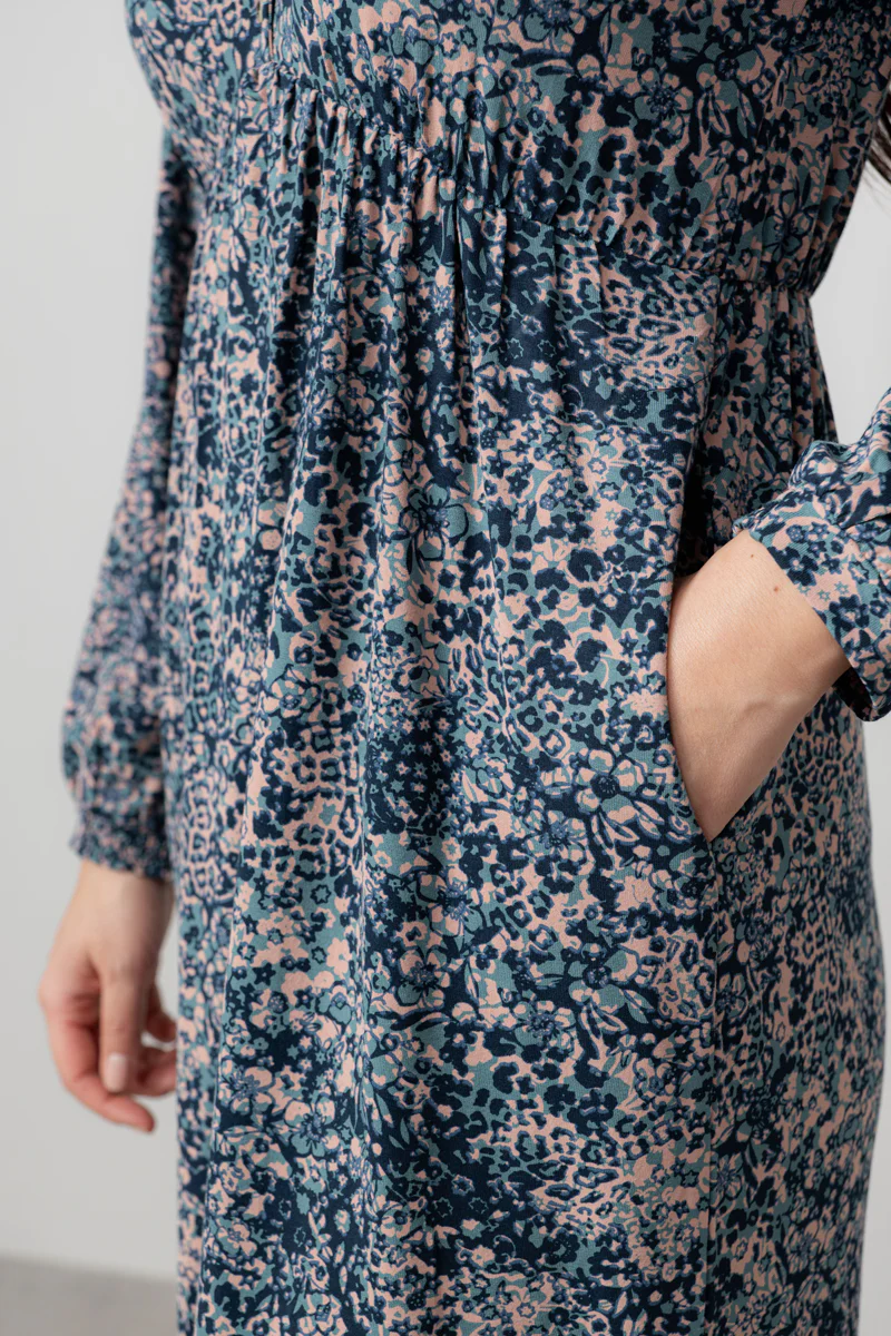 Lilian Jersey Midi Dress Sea Mist - Image 6
