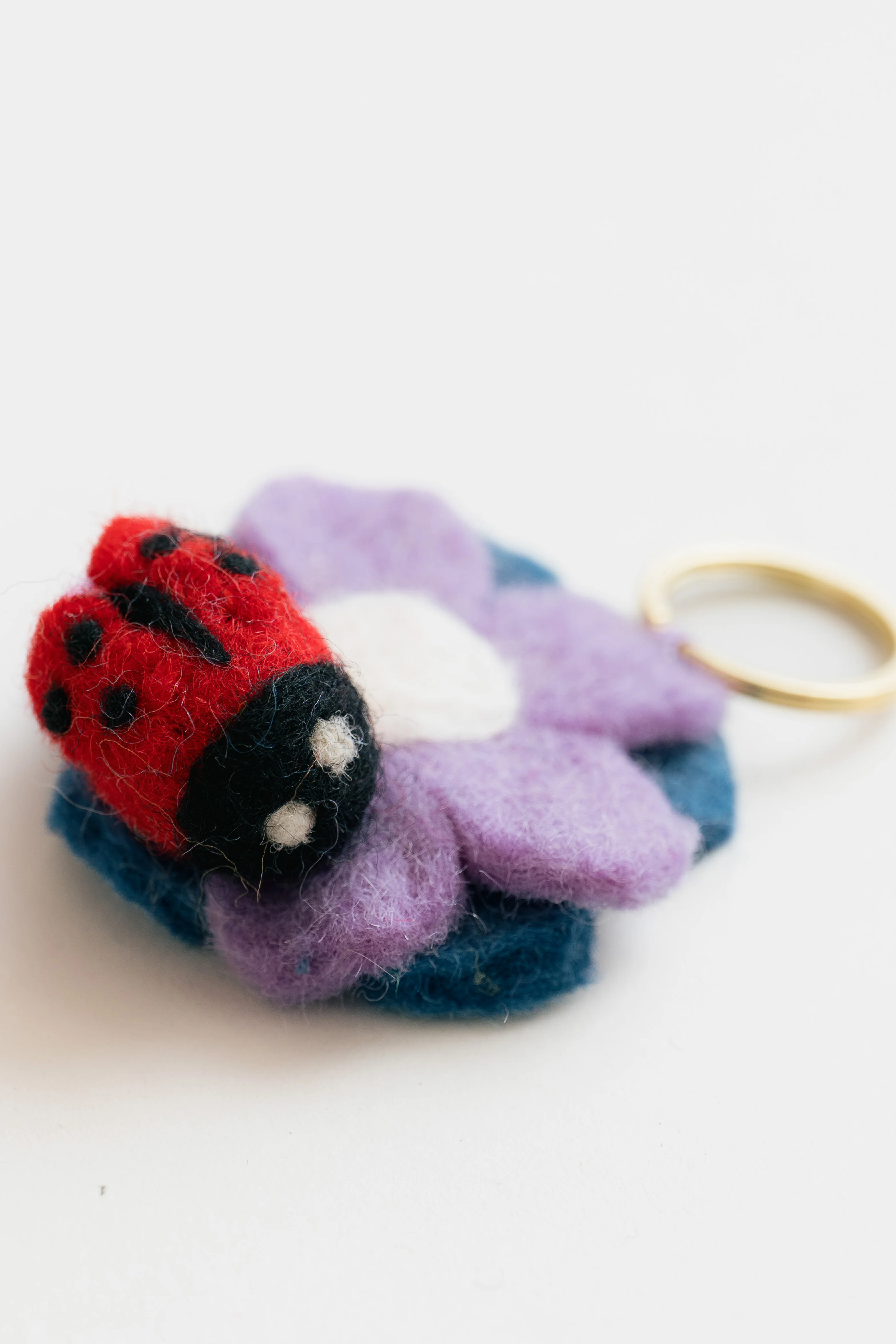 Lucy The Ladybird Felt Keyring - Image 2