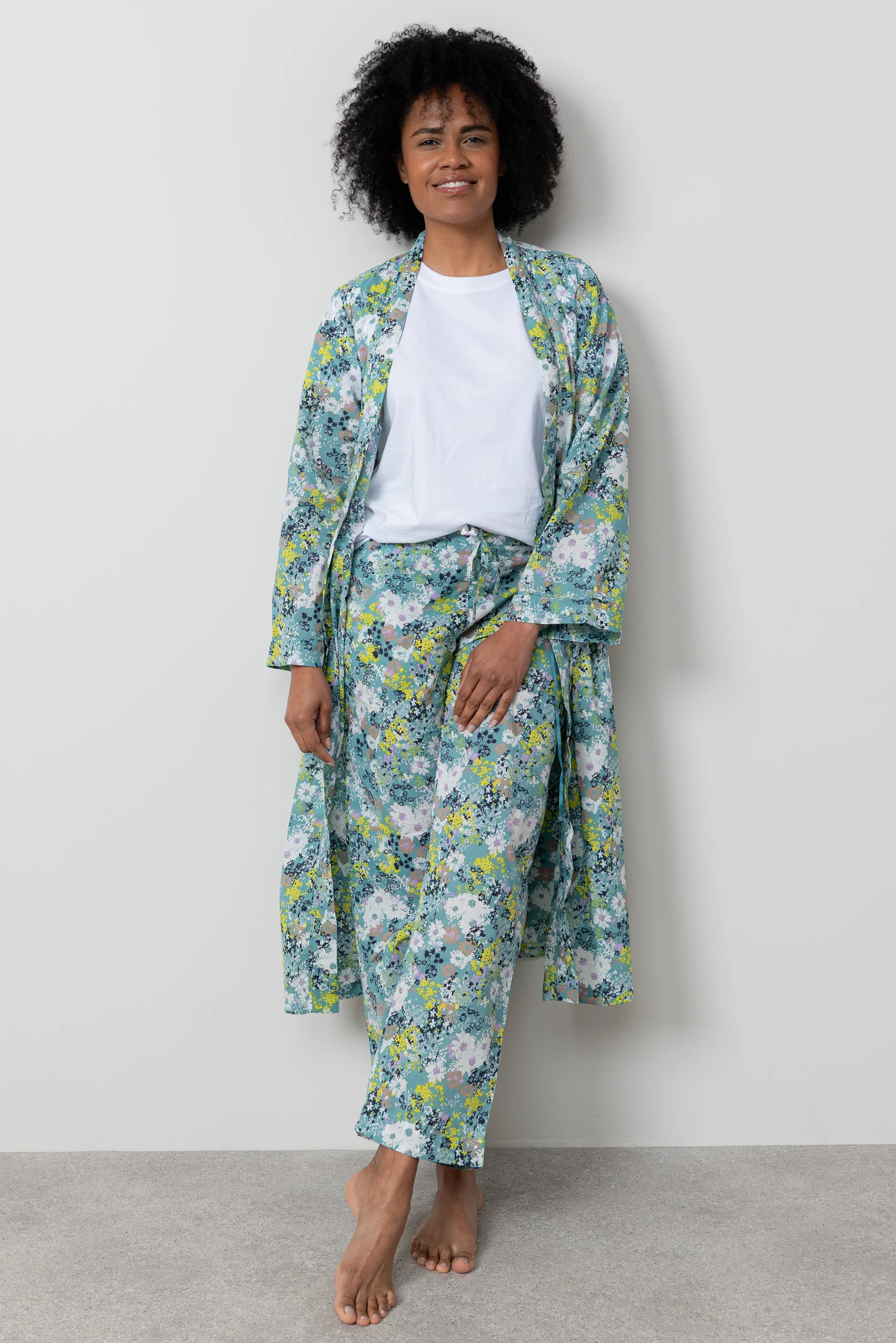 Meadow Spray Floral Dressing Gown - Image 7