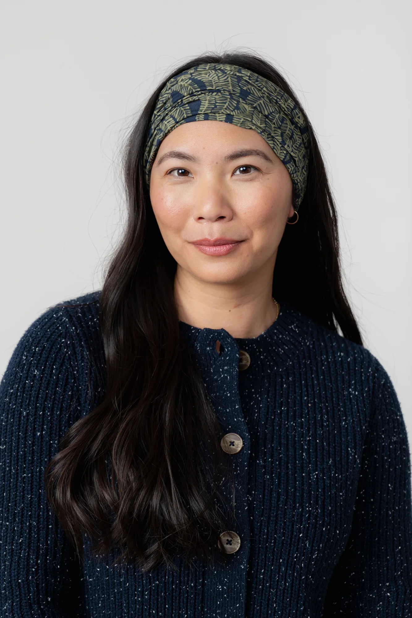 Multiband Fern Print Navy - Image 4