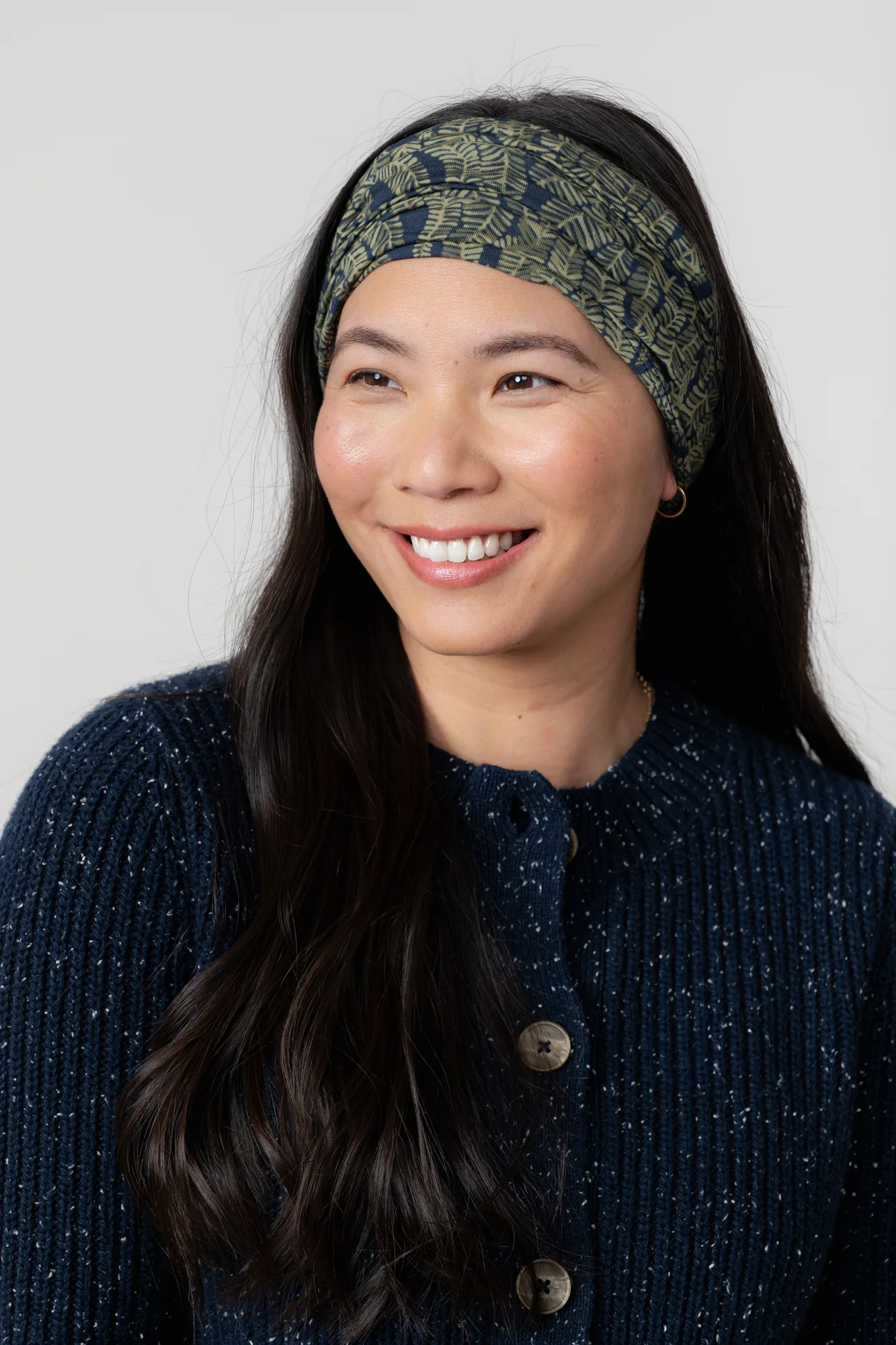 Multiband Fern Print Navy - Image 5