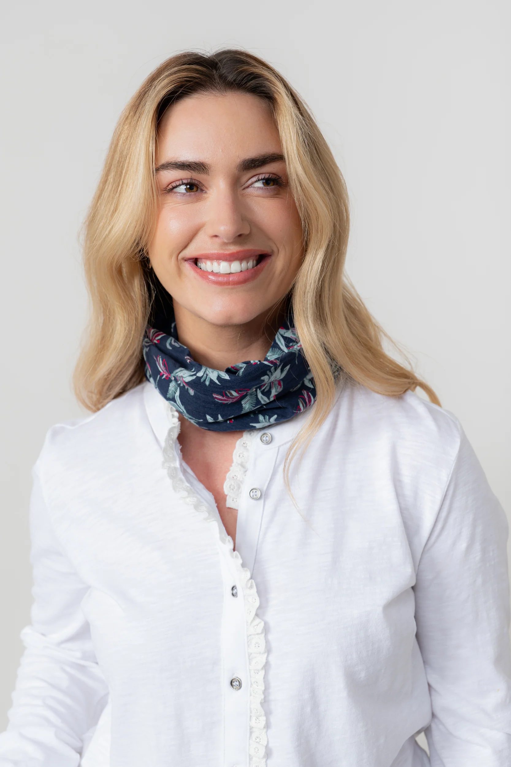 Multiband Foliage Print Navy - Image 5