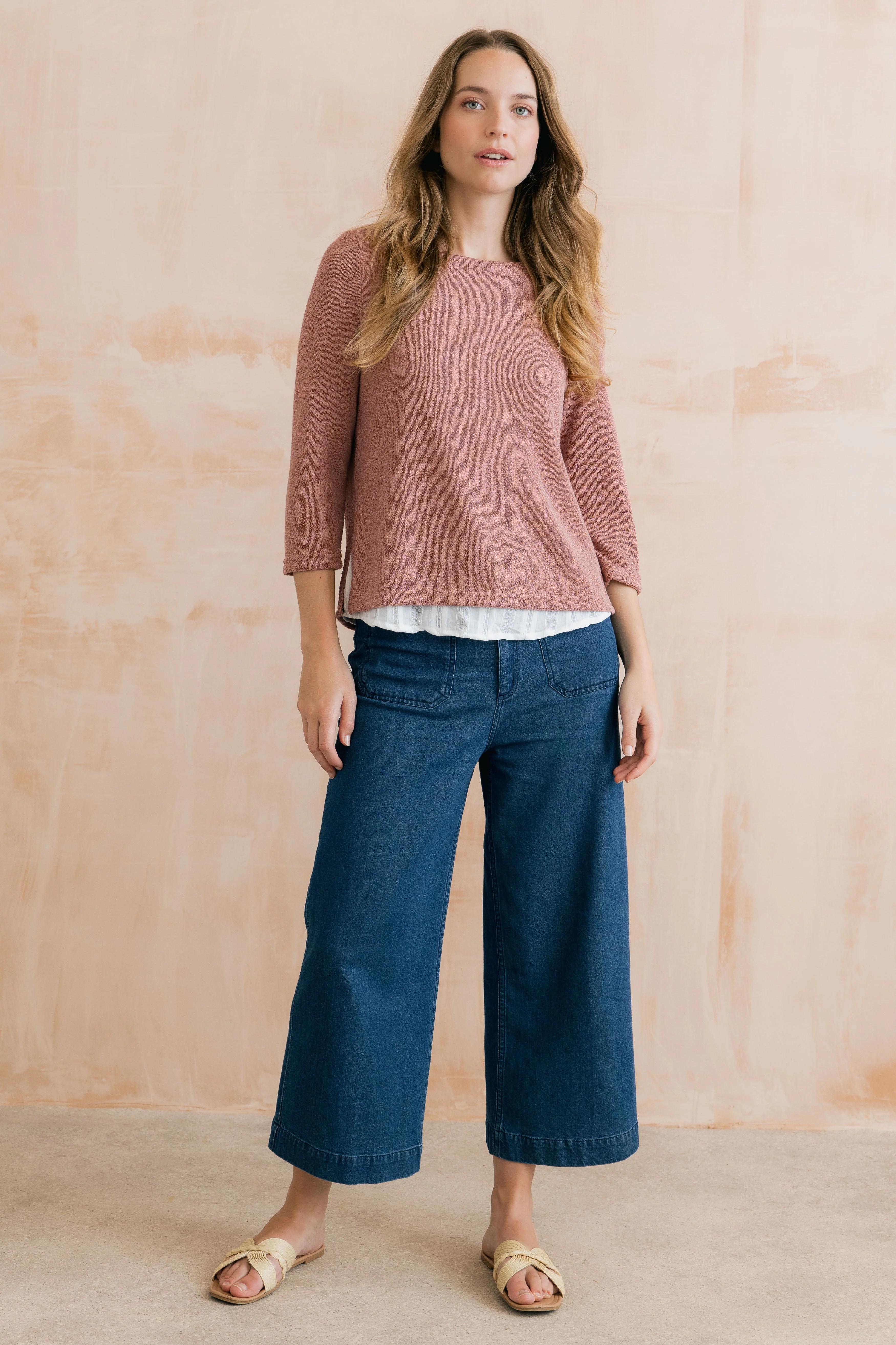 Olive Shirt Jumper Soft Pink - Image 5