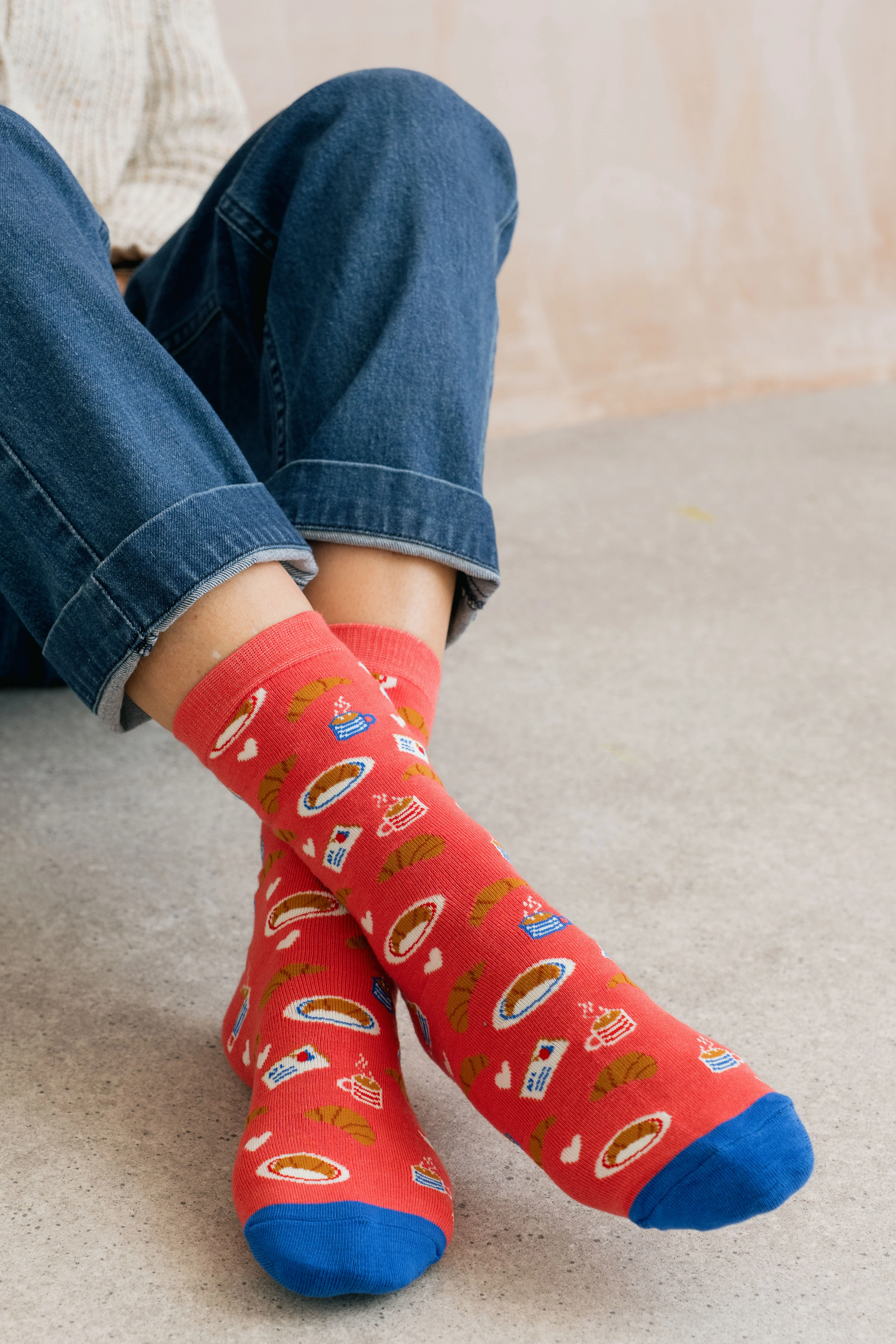 Perfect Breakfast Bamboo Ankle Socks - Image 3