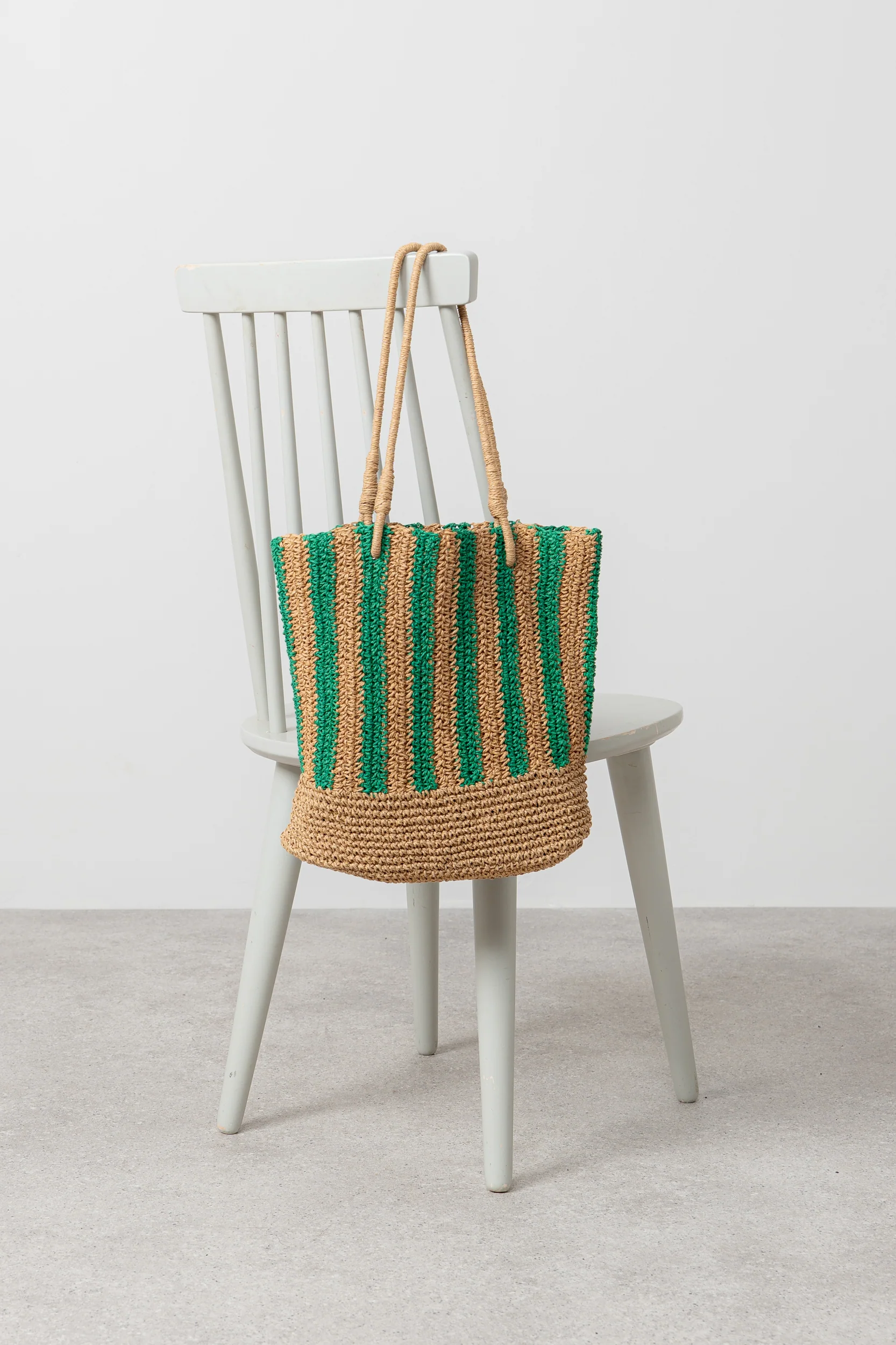Raffia Shoulder Bag - Image 7