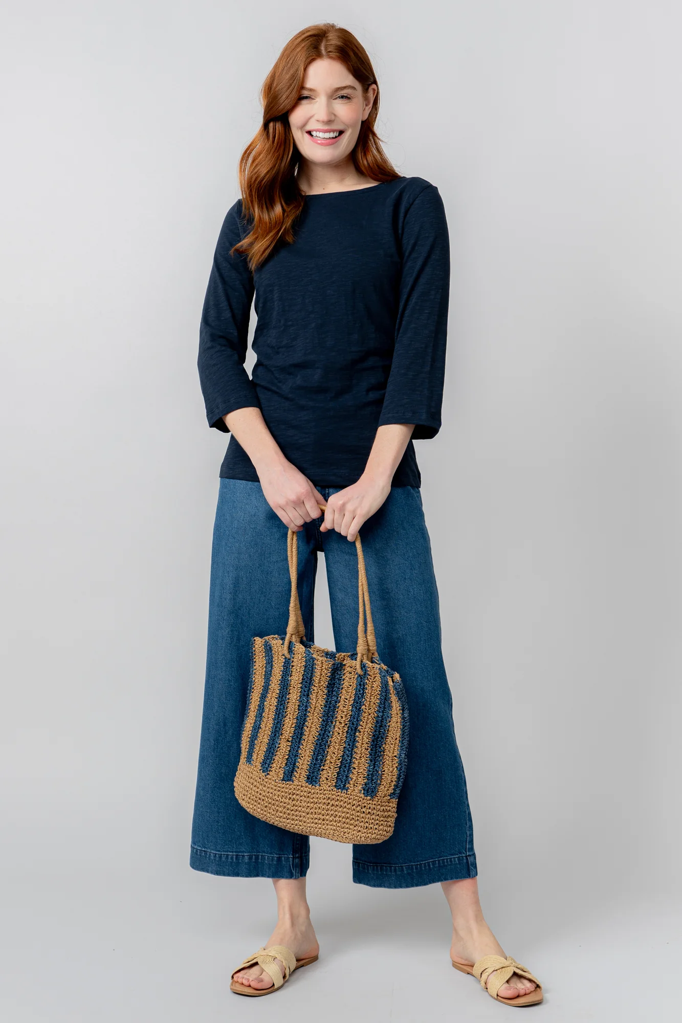 Raffia Shoulder Bag - Image 5