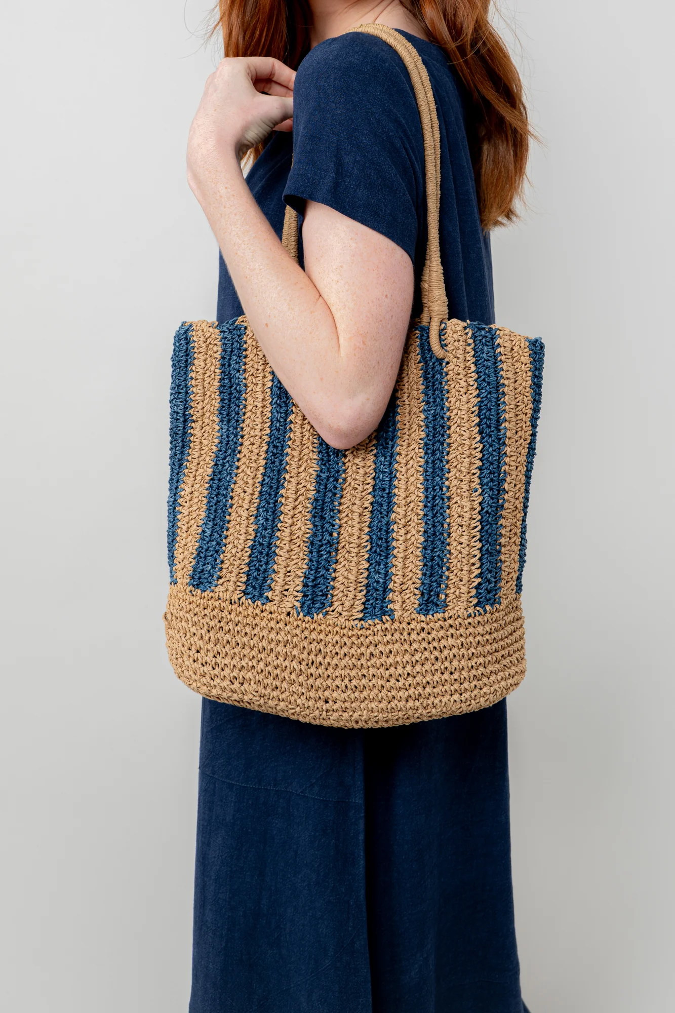 Raffia Shoulder Bag - Image 7