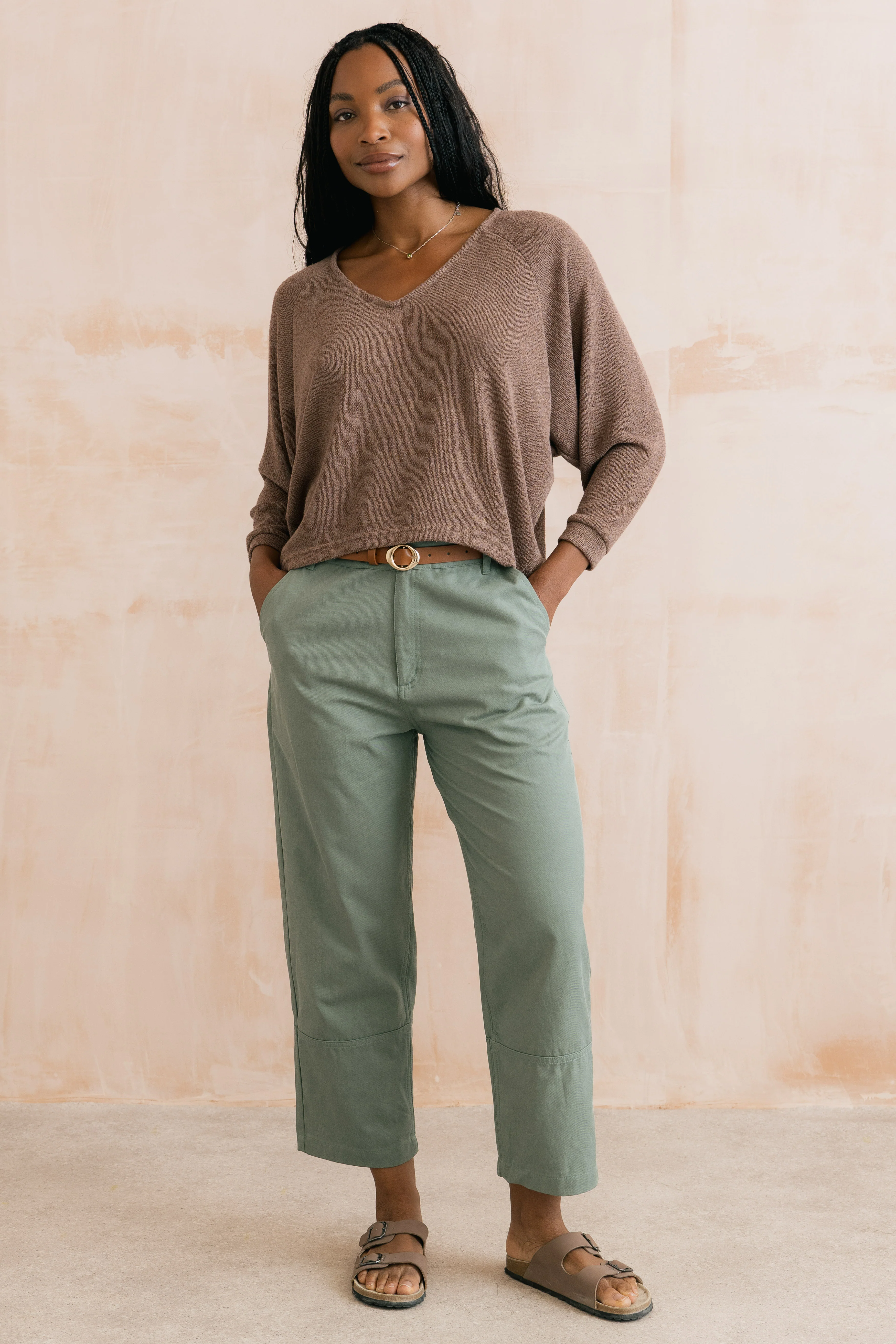 Rewilding Batwing Jumper Mocha - Image 2