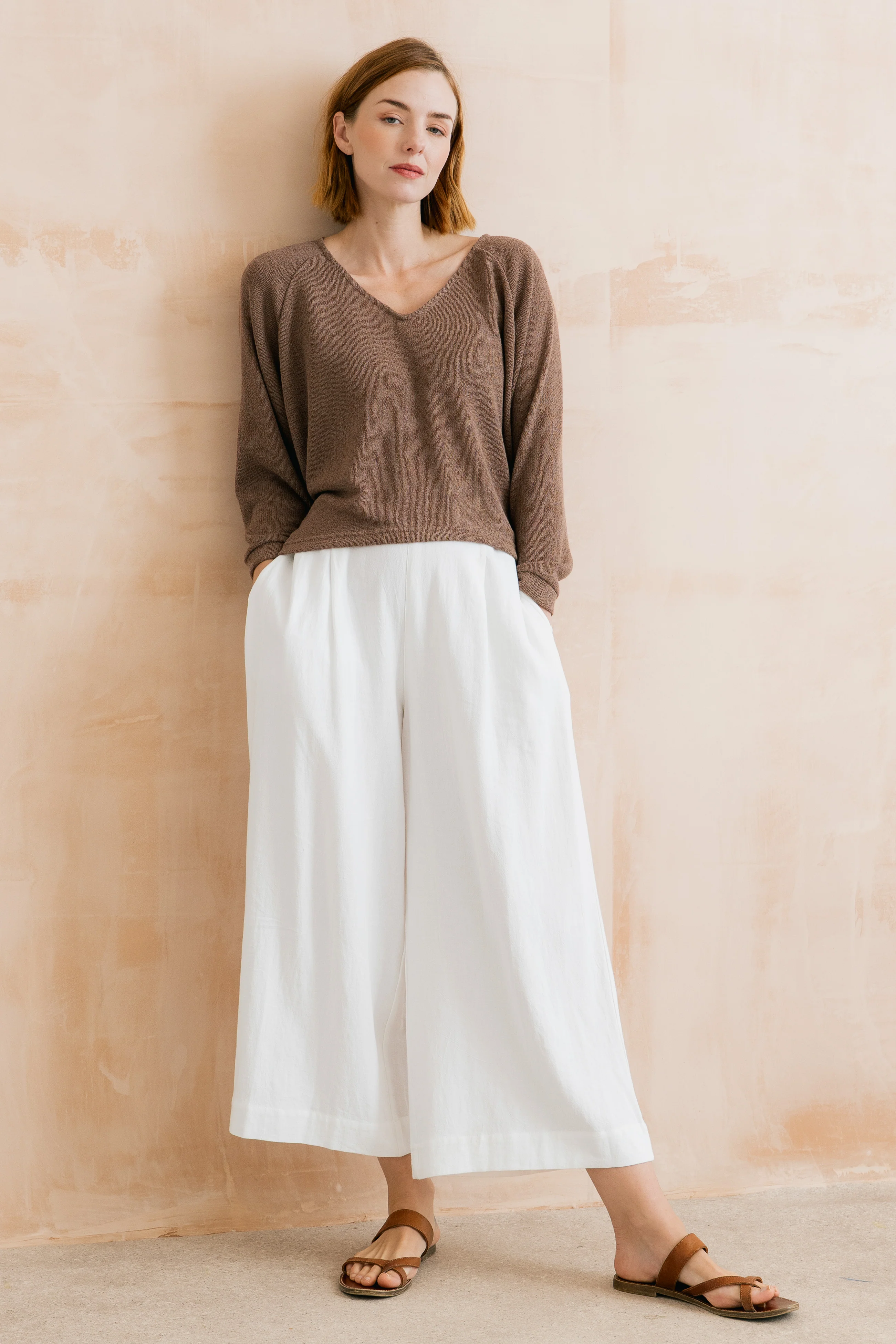 Rewilding Batwing Jumper Mocha - Image 3