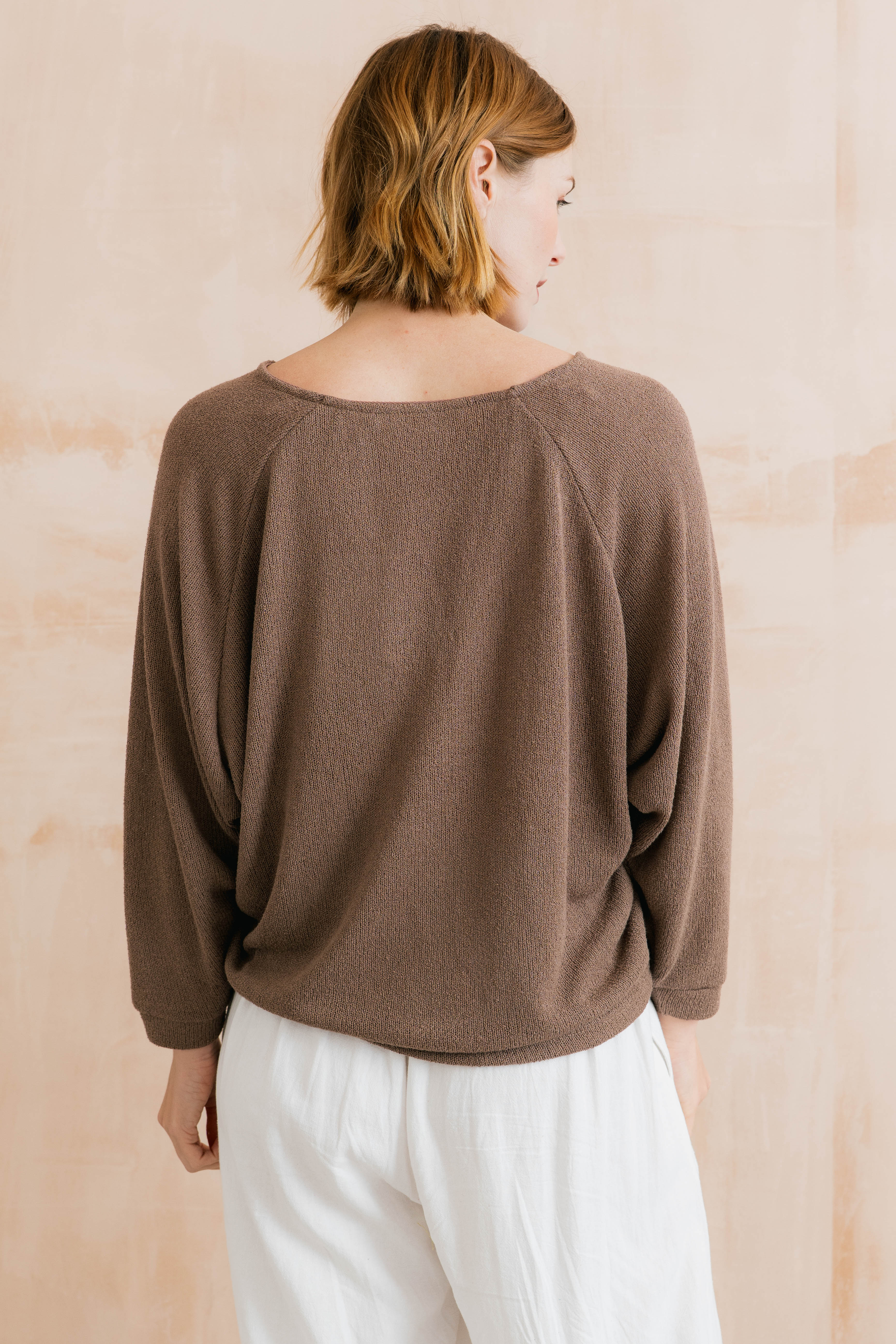 Rewilding Batwing Jumper Mocha - Image 5