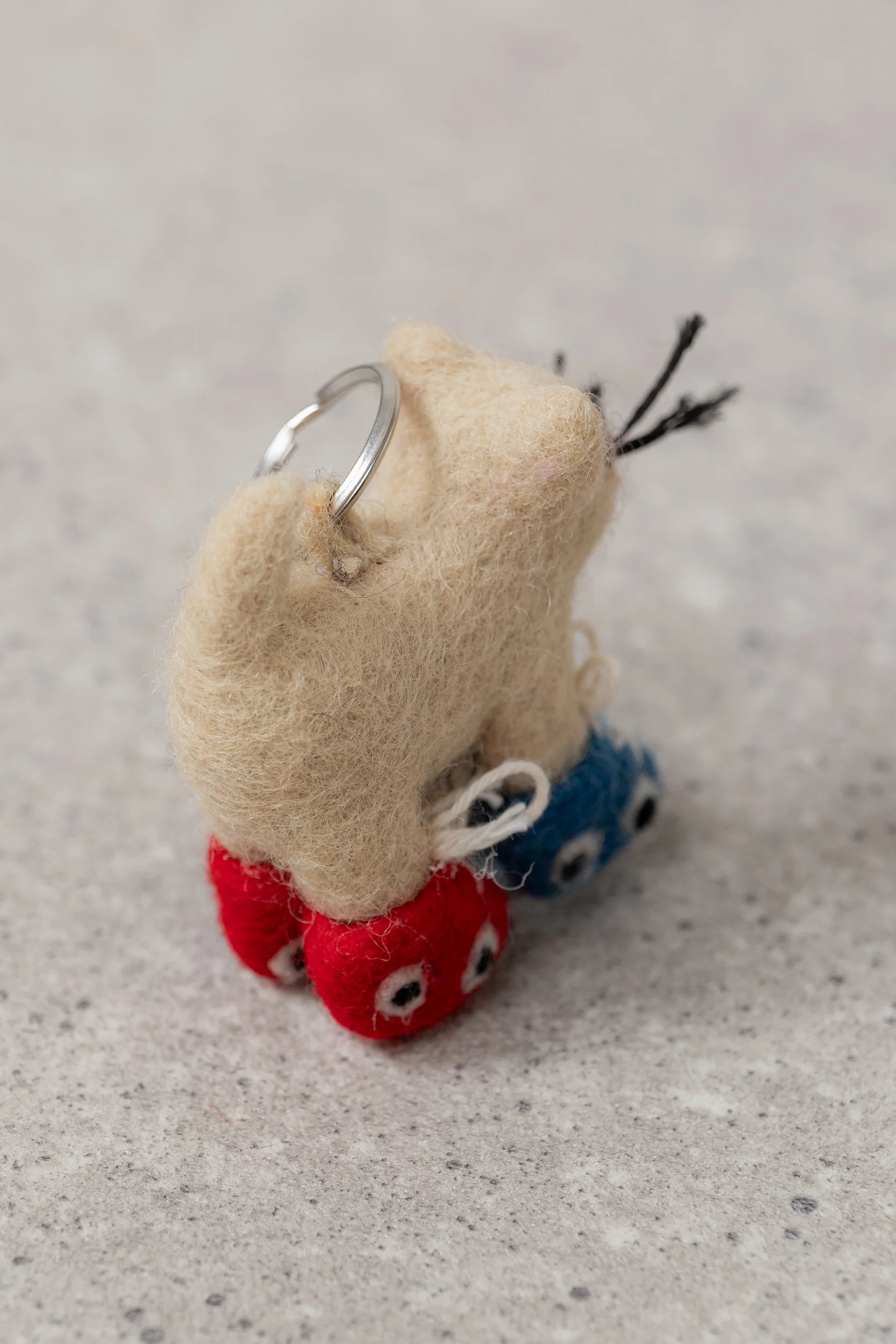 Roller Cats Felt Keyring Assorted - Image 3