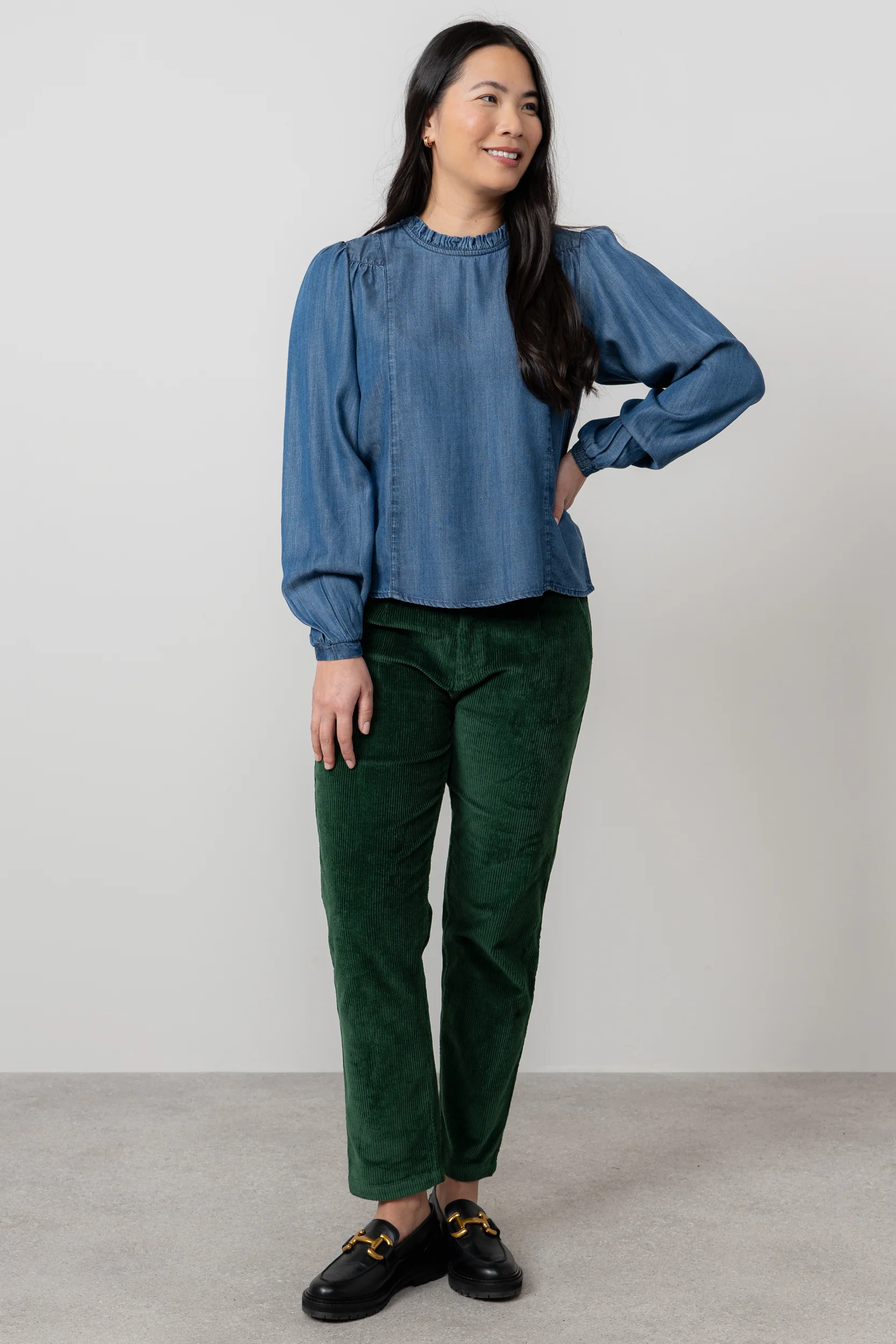 Rosewood Tencel™ Denim Top - Image 3