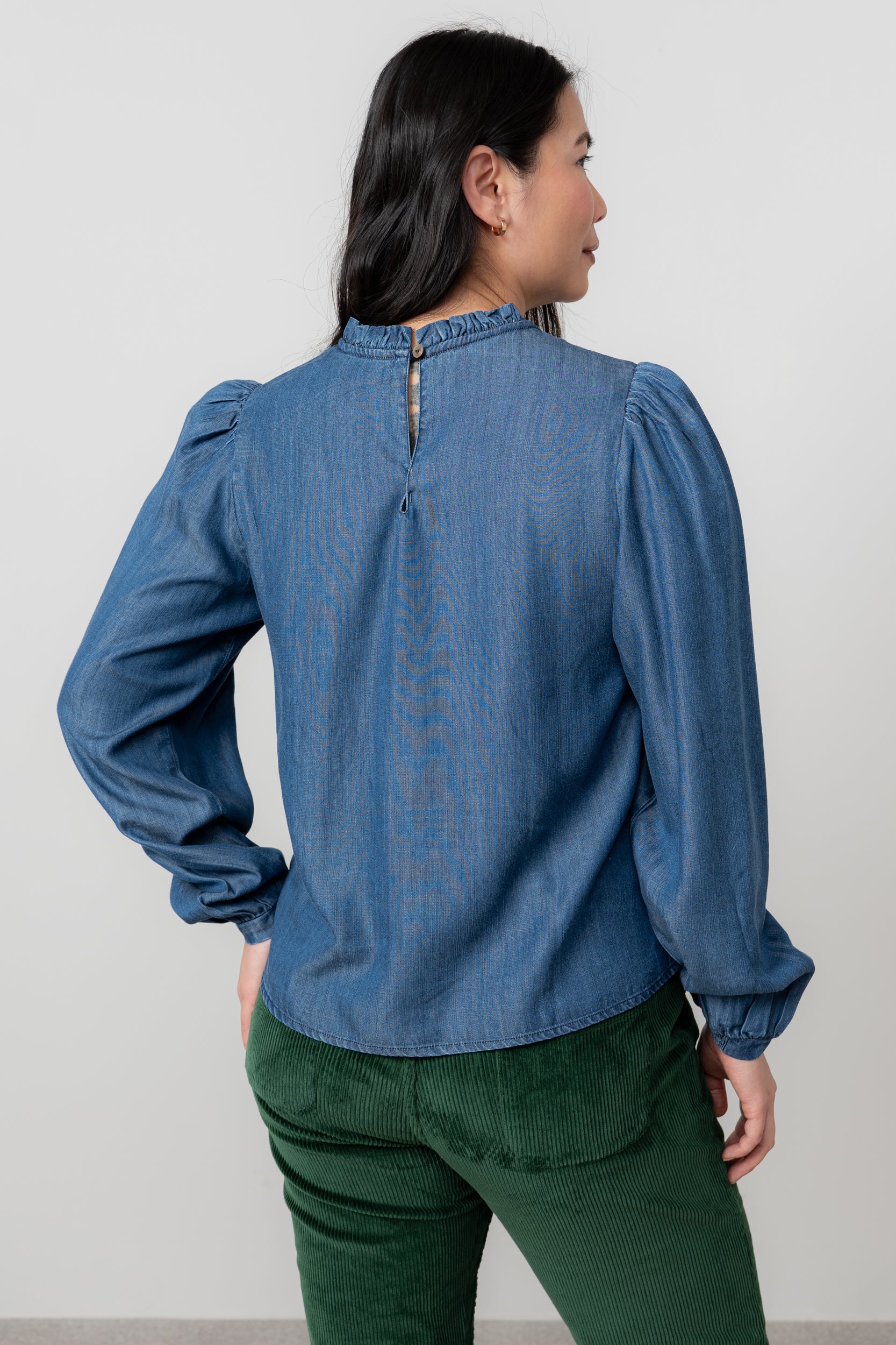 Rosewood Tencel™ Denim Top - Image 5