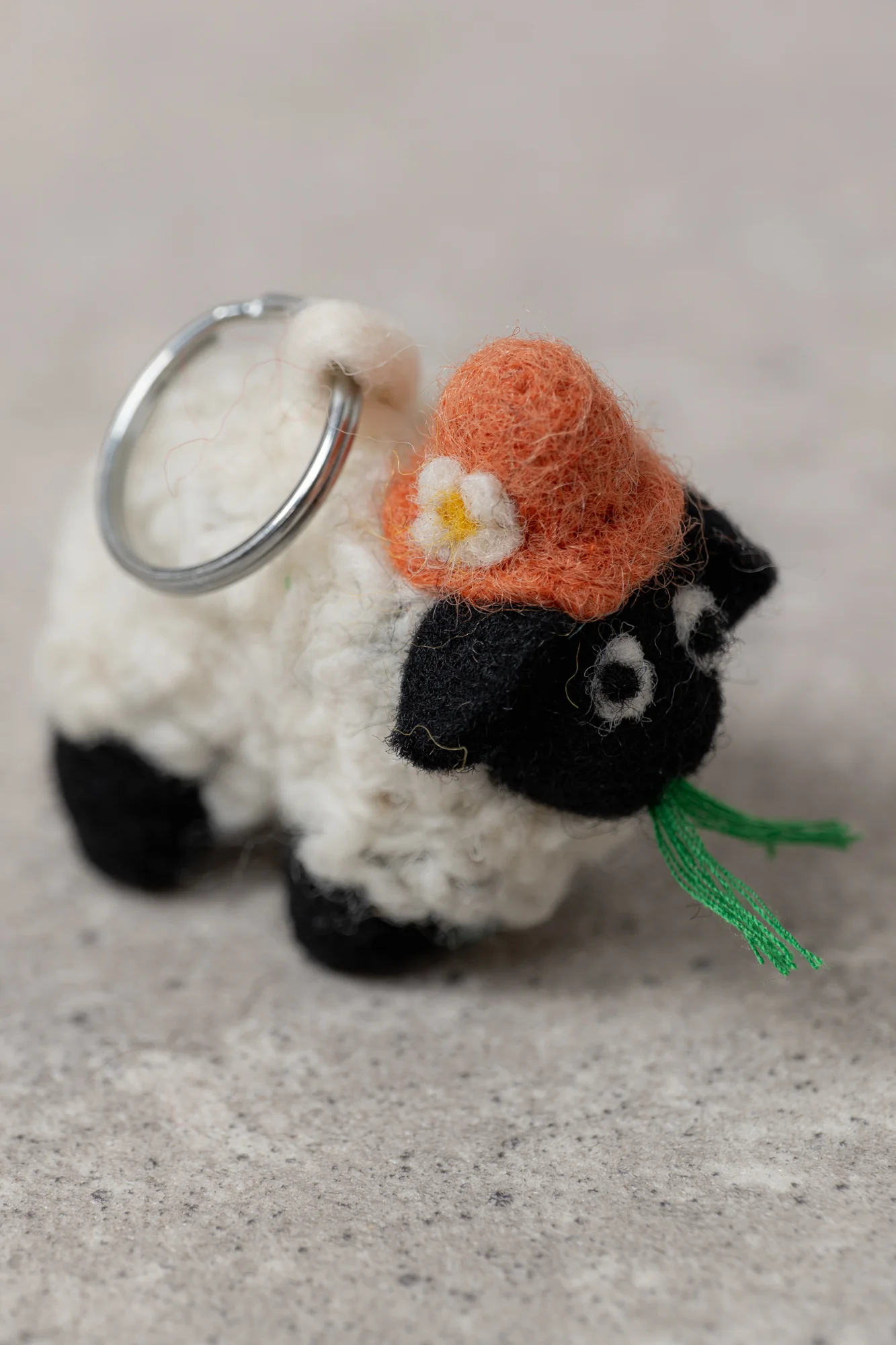 Saffy Sheep Felt Keyring Assorted - Image 3