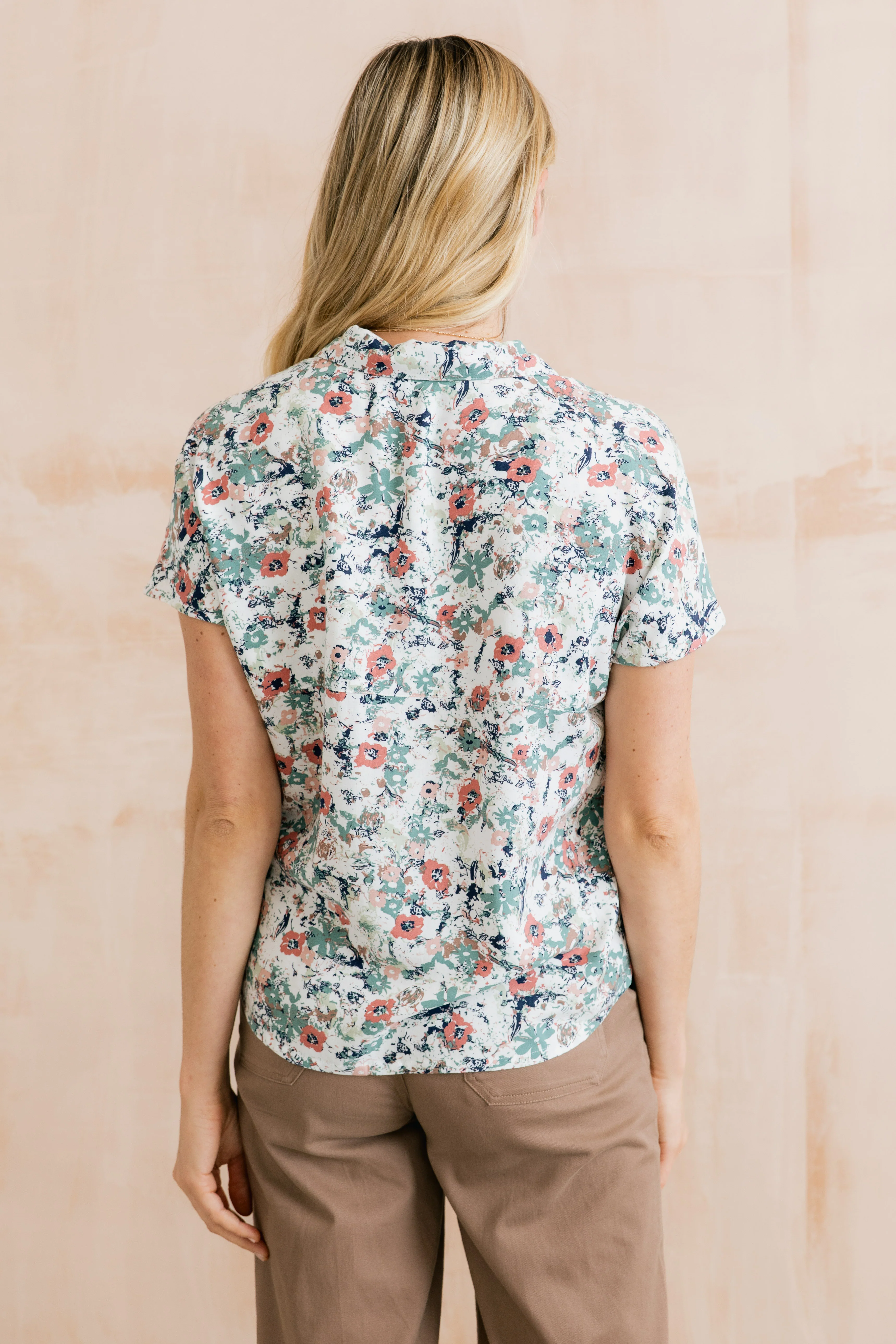 Saltgrass Printed Shirt Ecru - Image 4