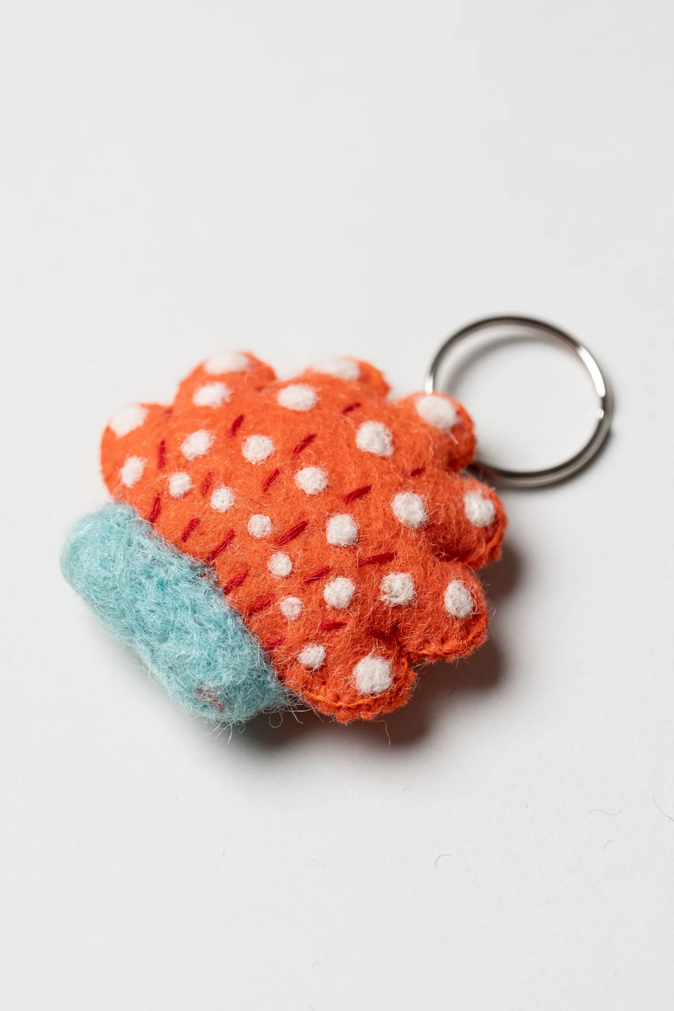 Sea Shell Felt Keyring - Image 4