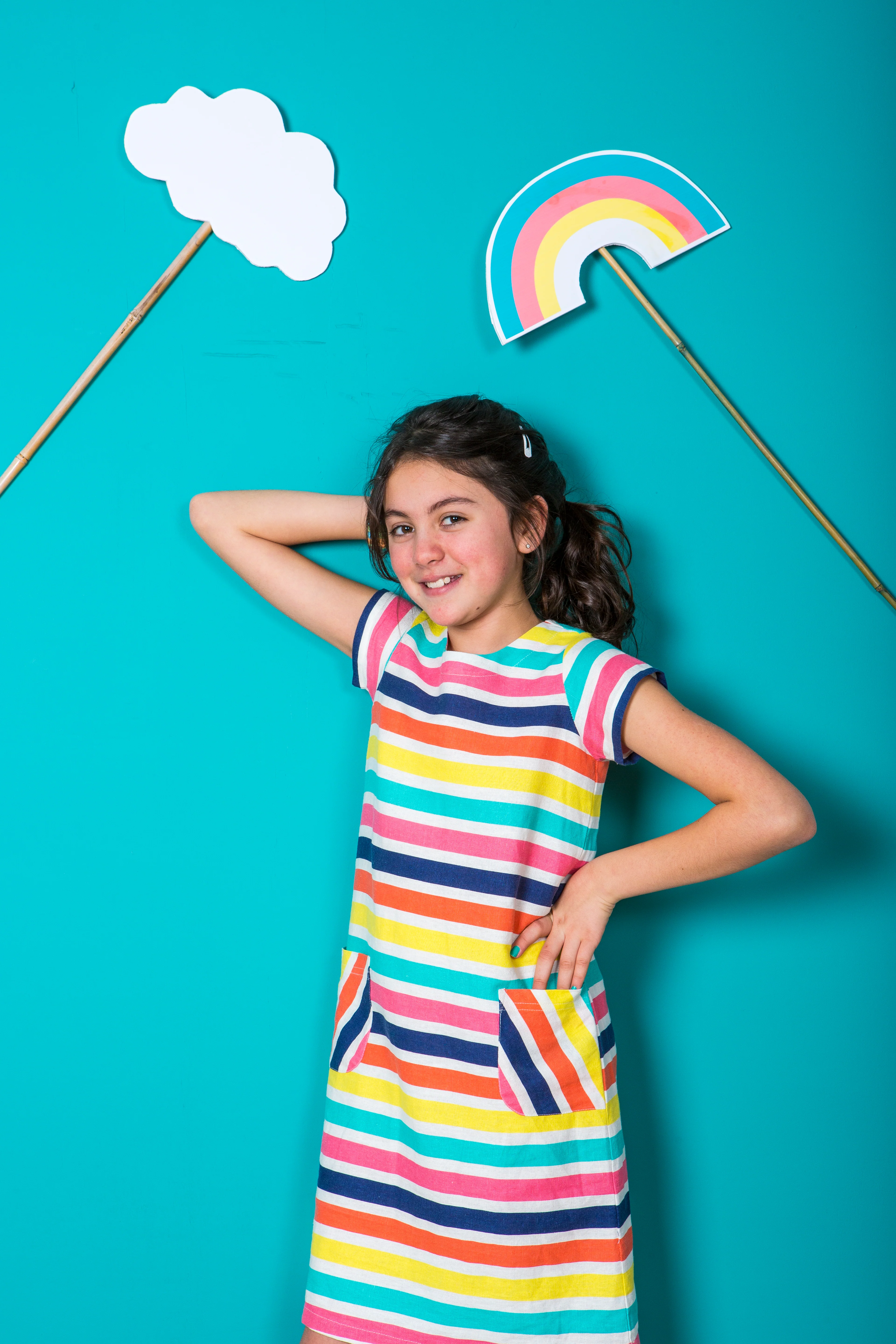 Shift Multicoloured Stripe Dress - Image 4