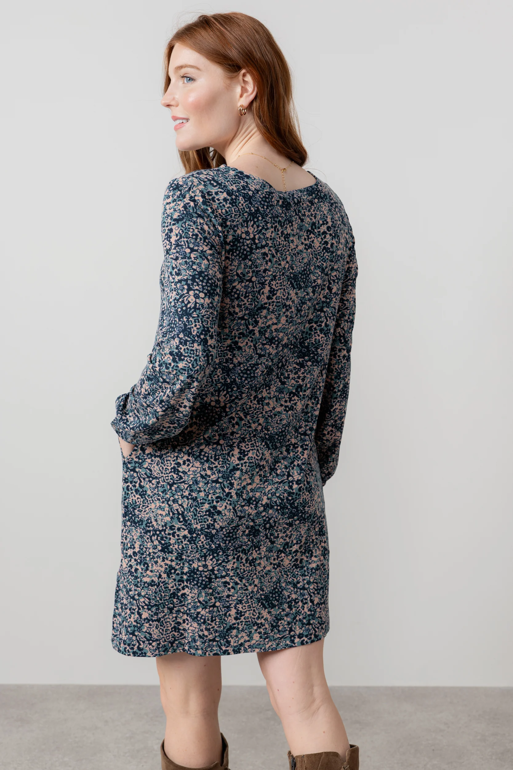 Spruce Swing Dress Sea Mist - Image 4