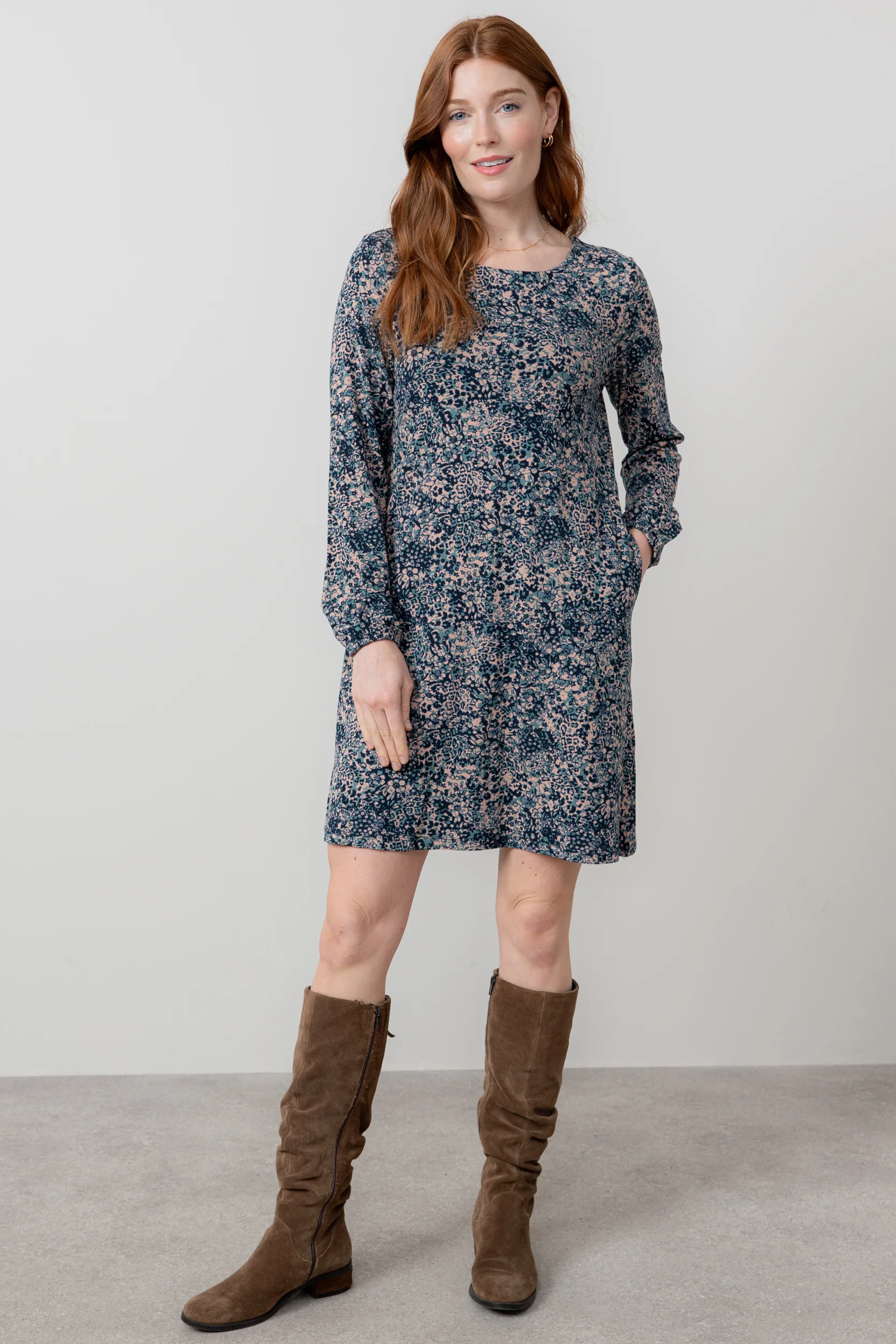 Spruce Swing Dress Sea Mist - Image 6