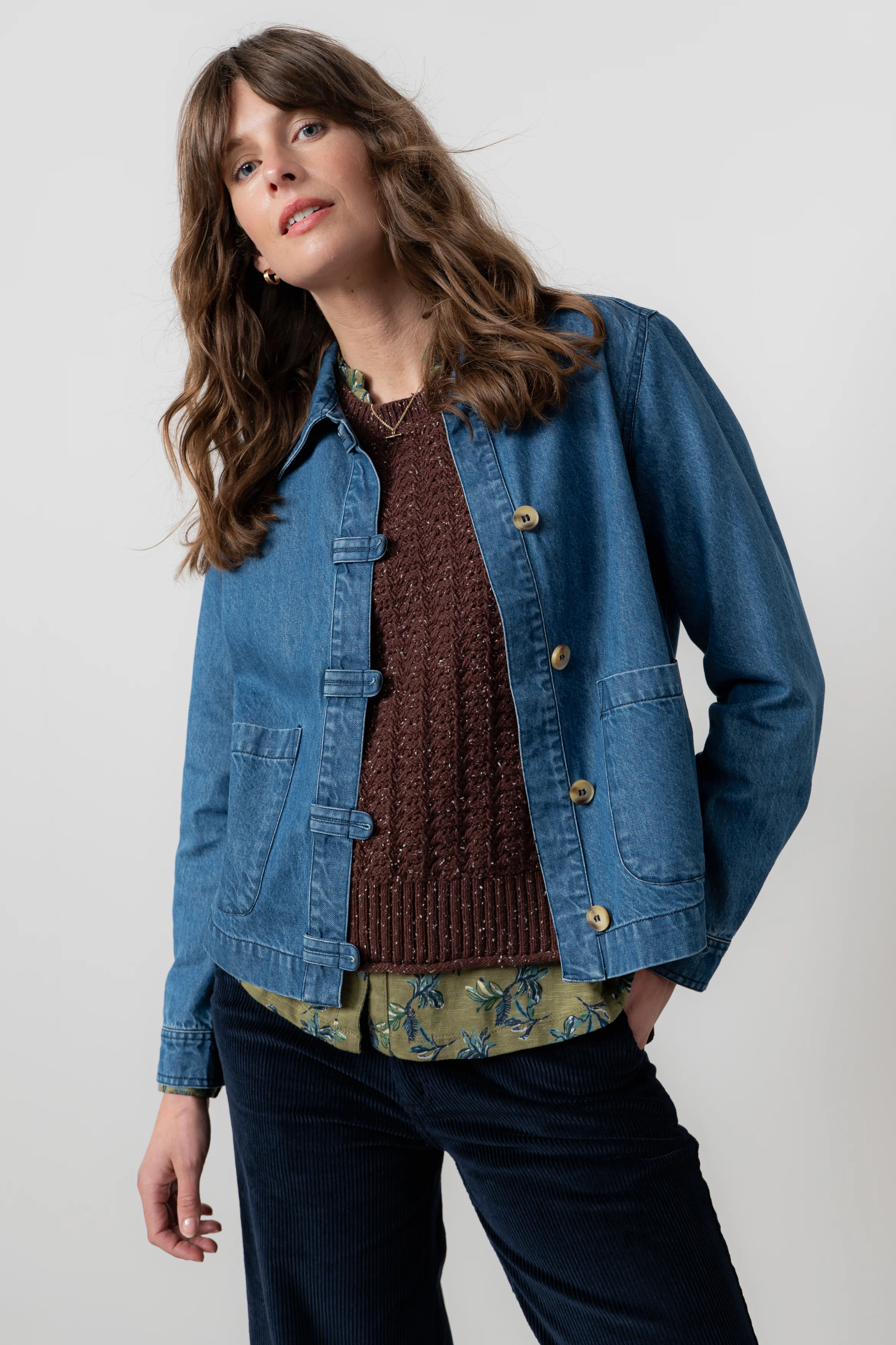 Stratton Denim Blue Jacket - Image 3