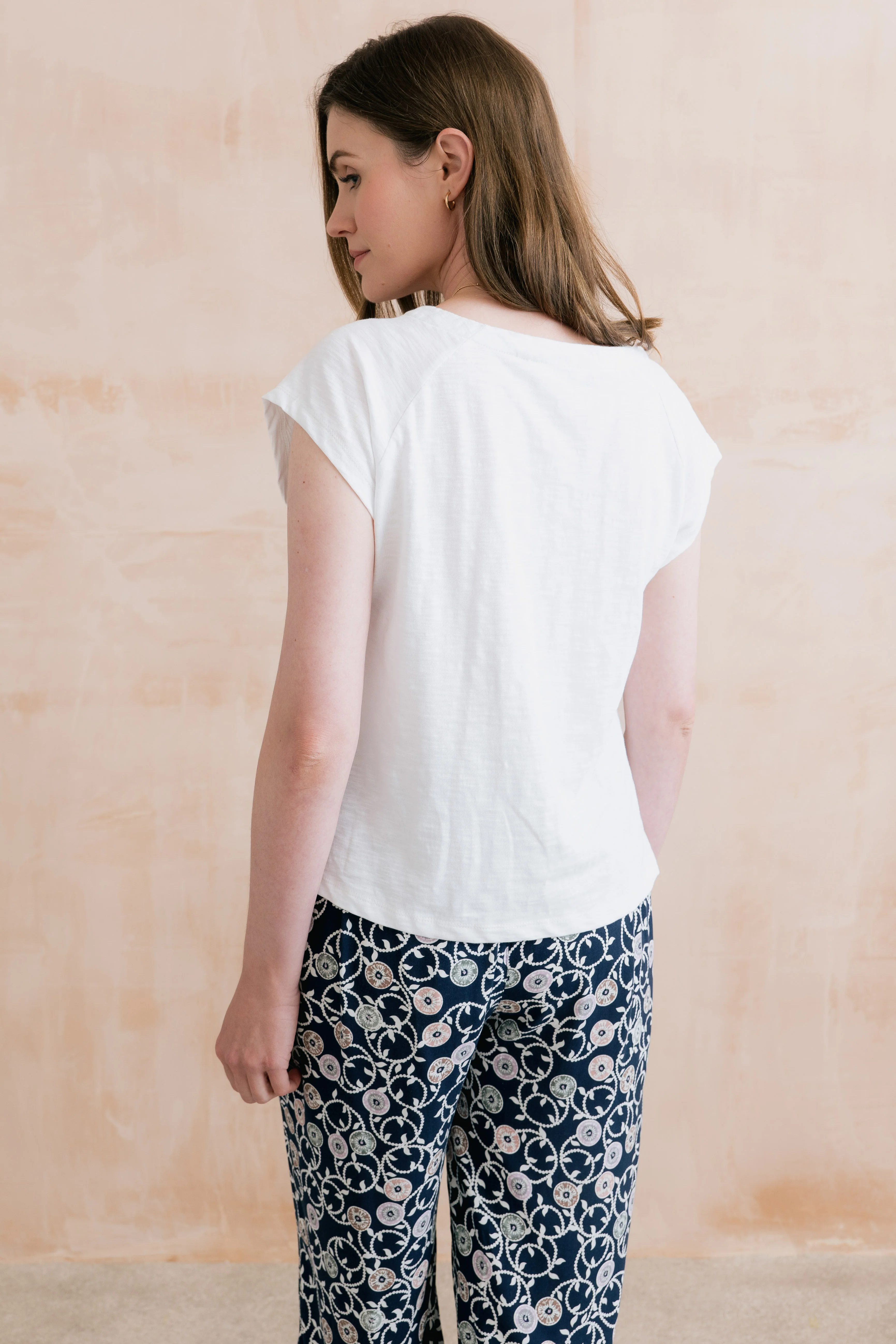 Tidal Organic Cotton T-Shirt White - Image 3