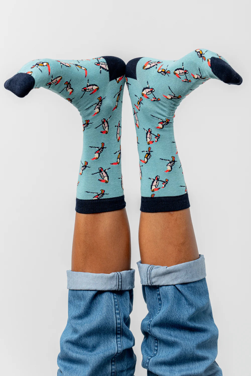 Toucans Bamboo Socks - Image 6
