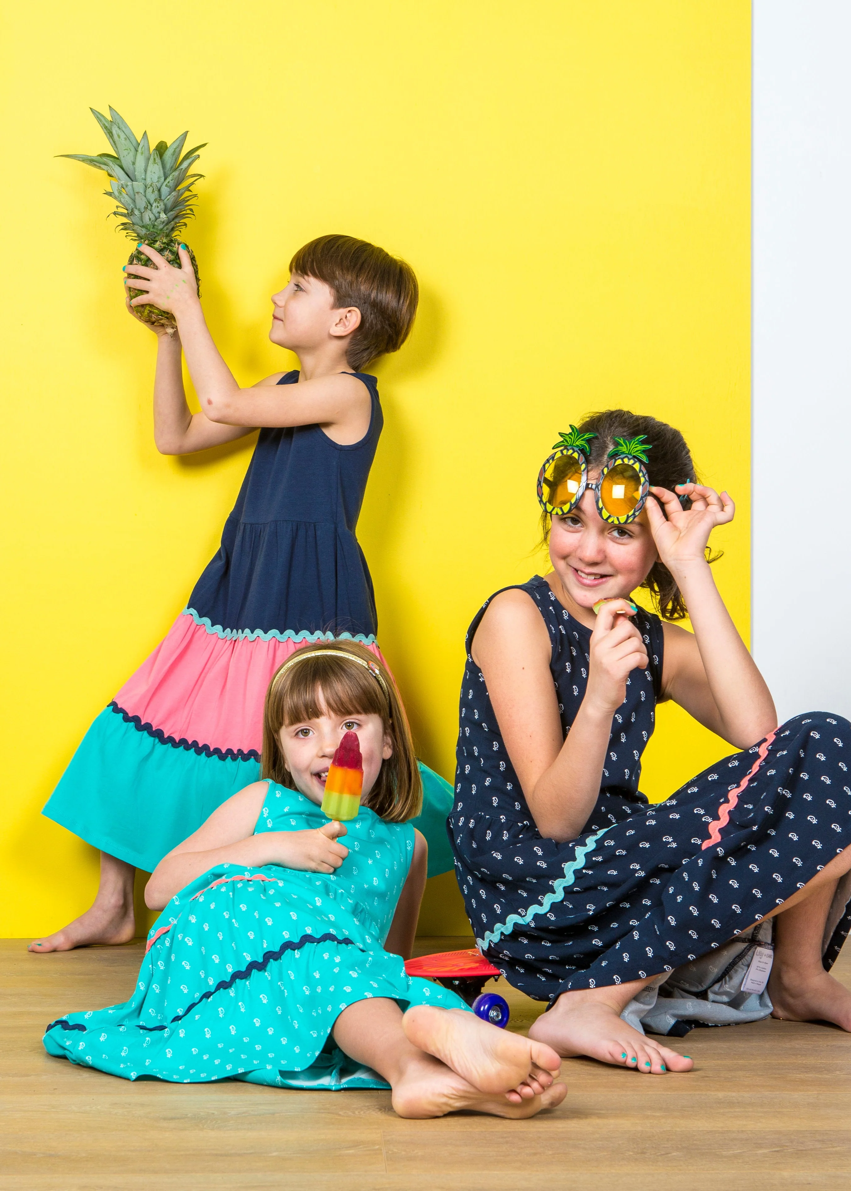 Twirl Block Print Geo Green Dress - Image 8