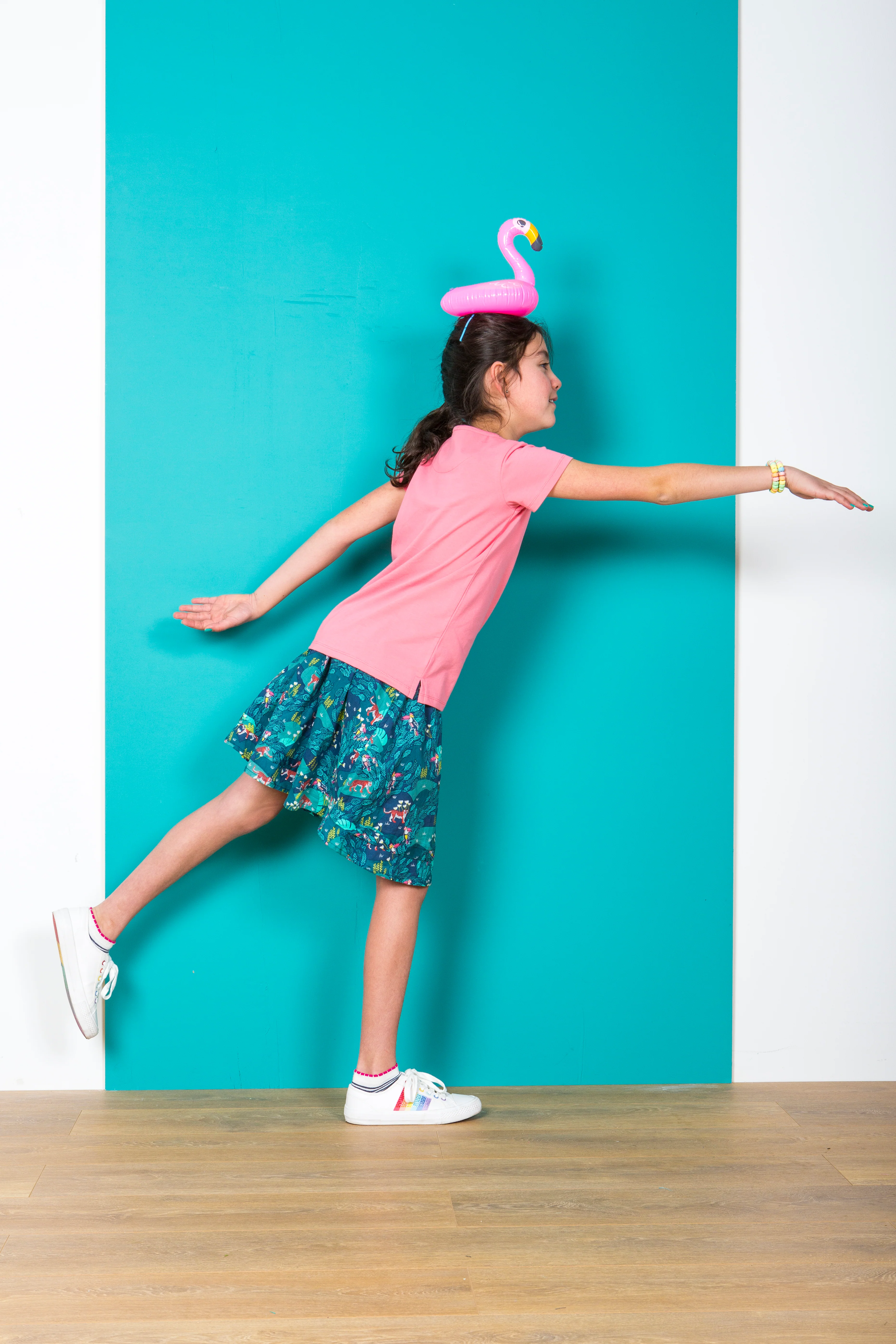 Twirl Jungle Green Skirt - Image 3