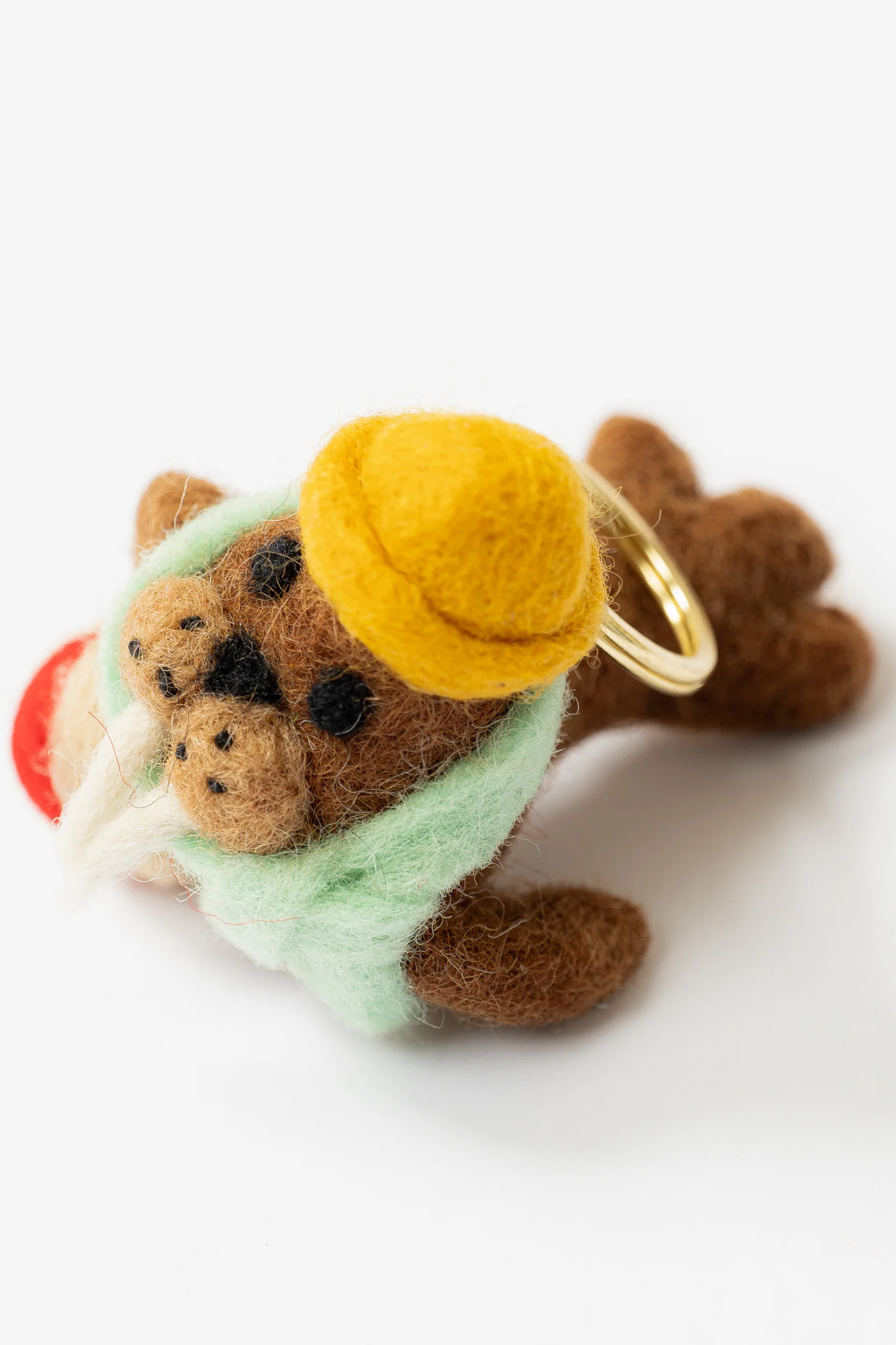 Wallace The Walrus Felt Keyring - Image 3