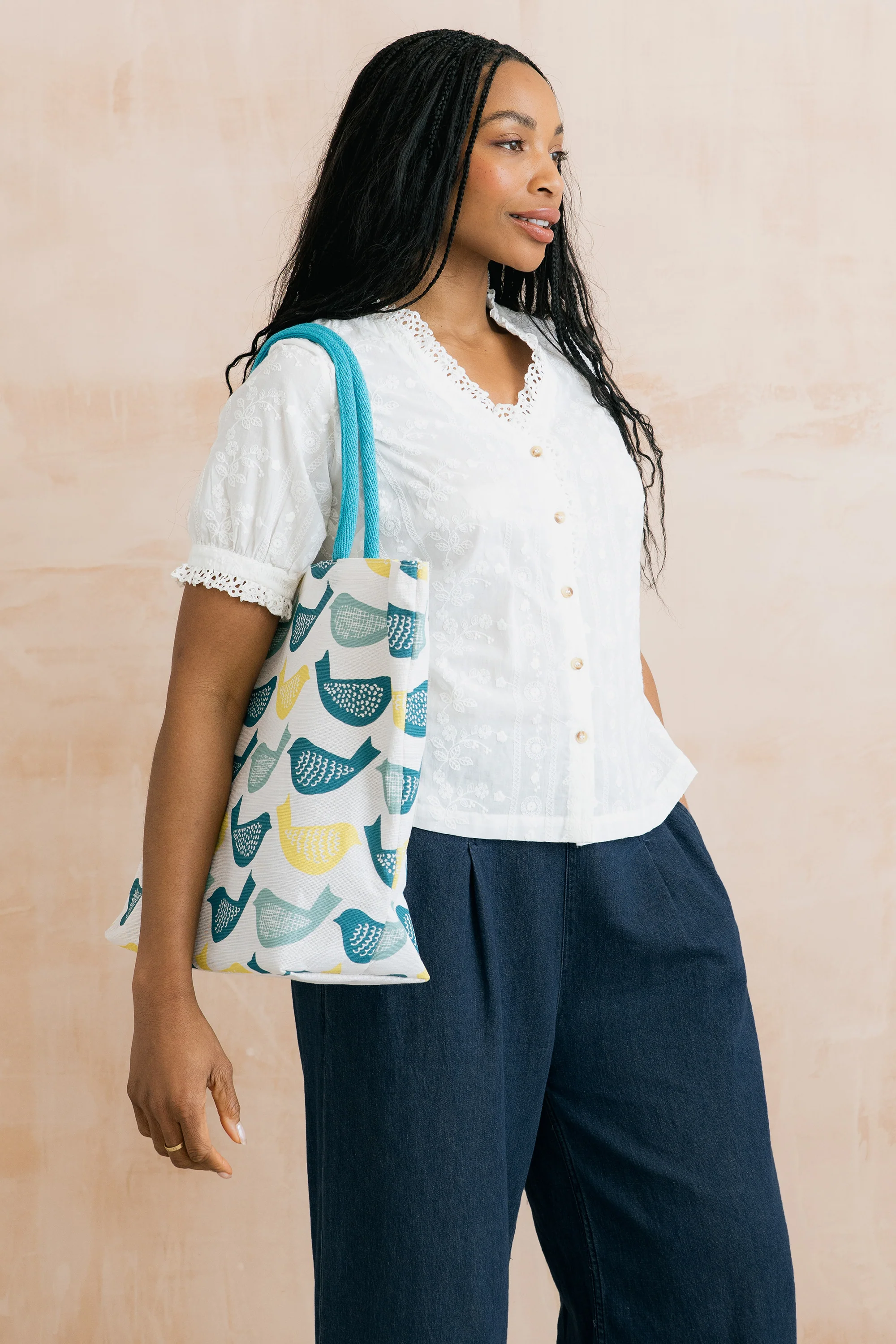 Winchcombe Birds Shopper Bag - Image 2