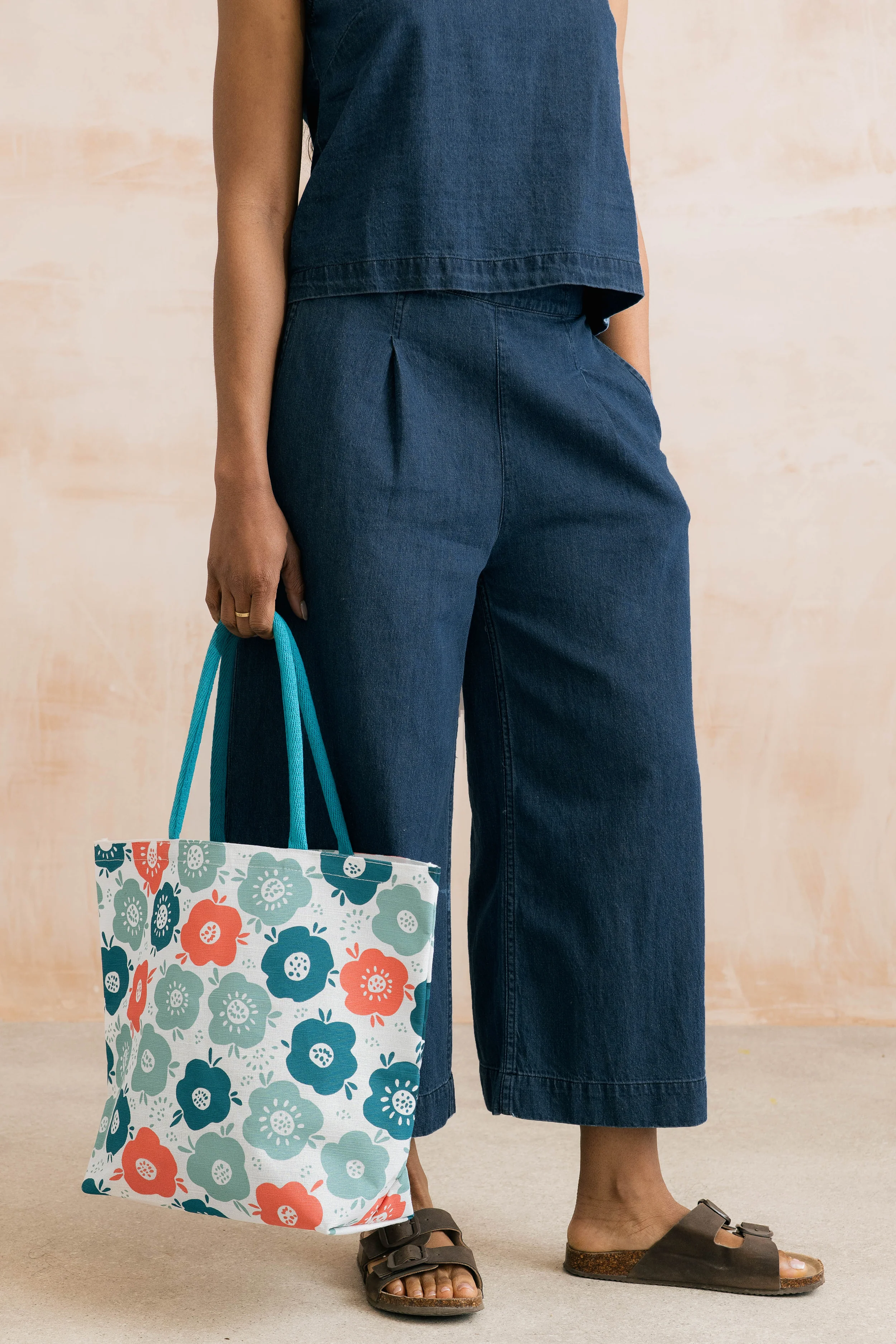 Winchcombe Flower Shopper Bag - Image 4