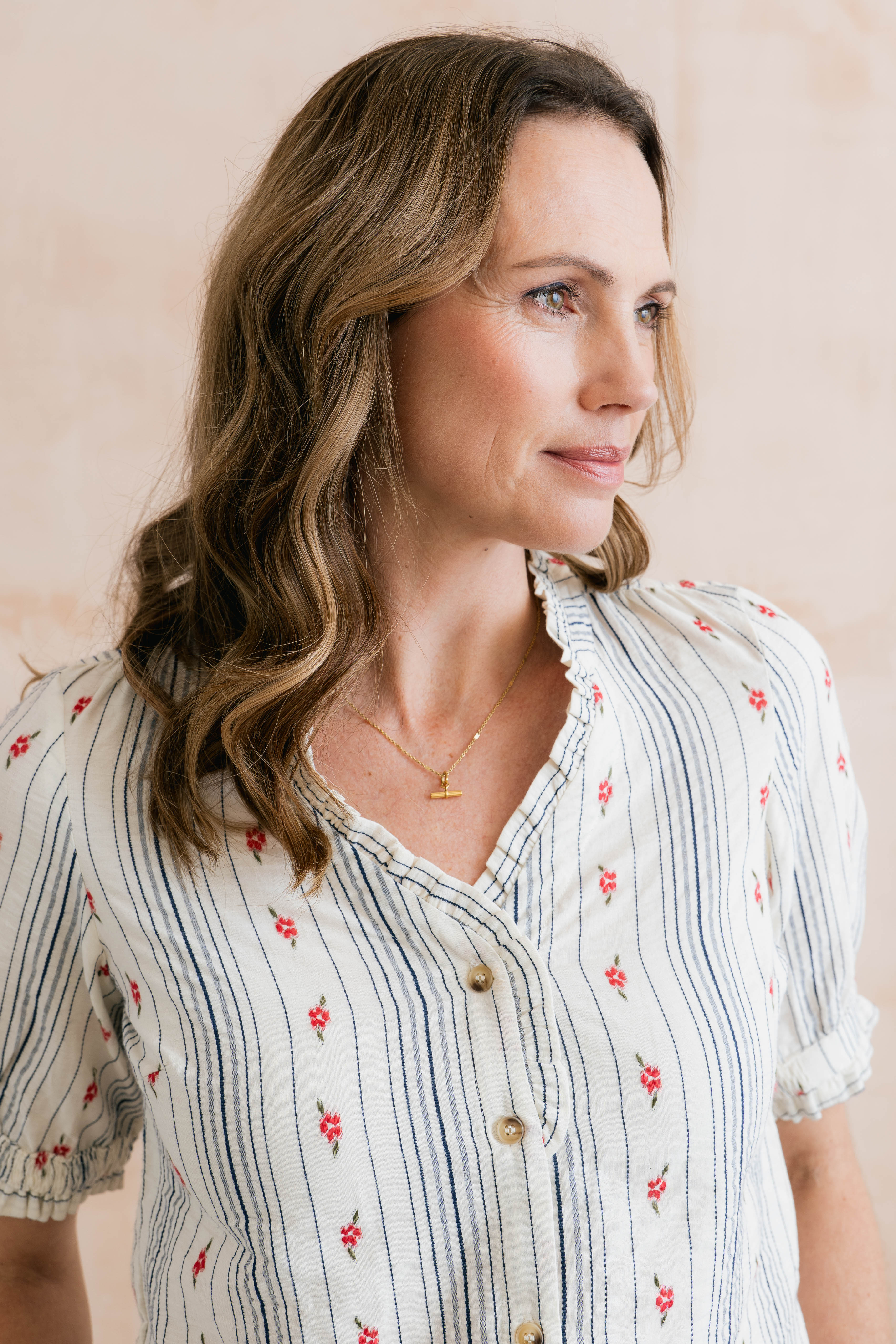 Wren Frill Blouse Ecru - Image 4