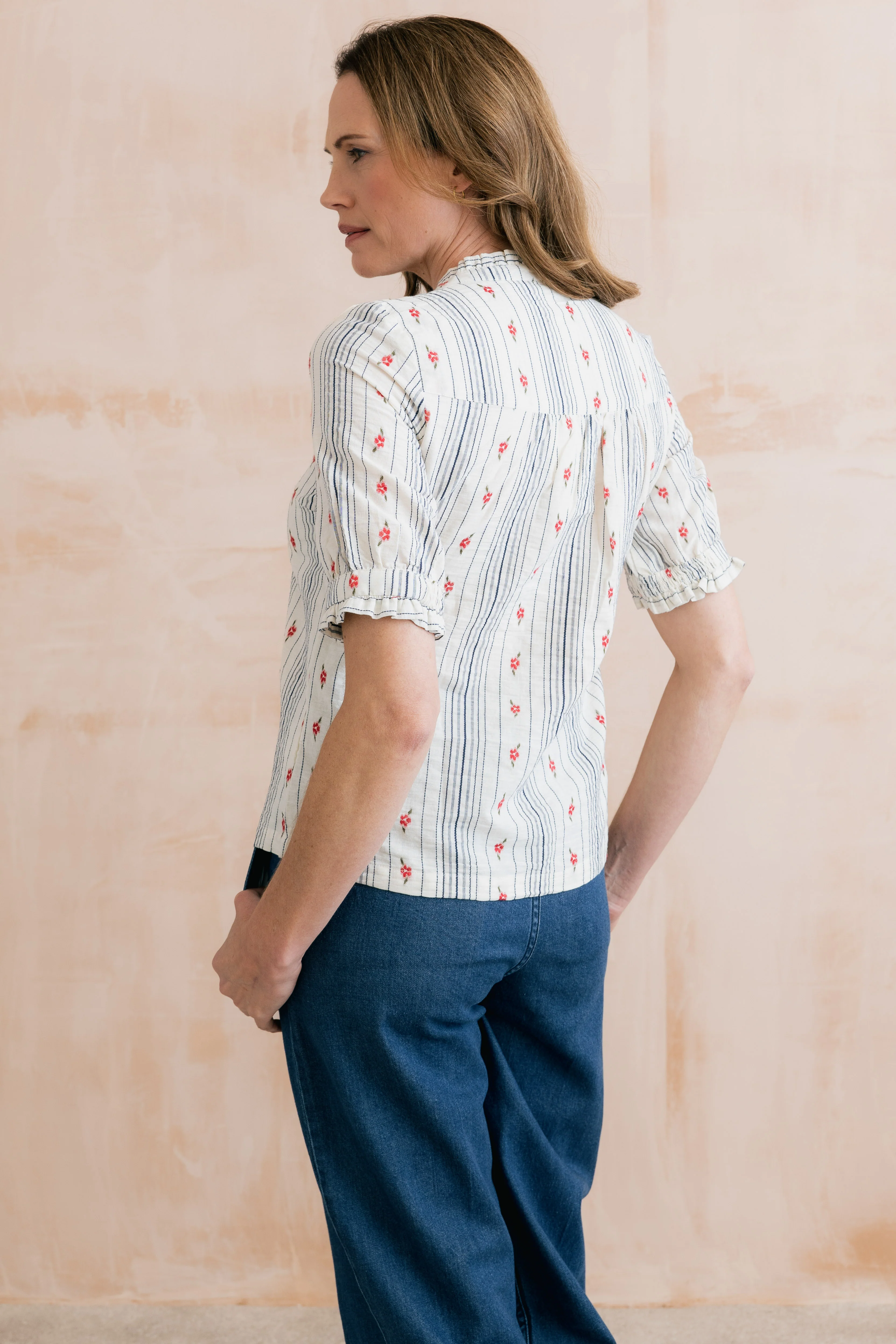 Wren Frill Blouse Ecru - Image 5