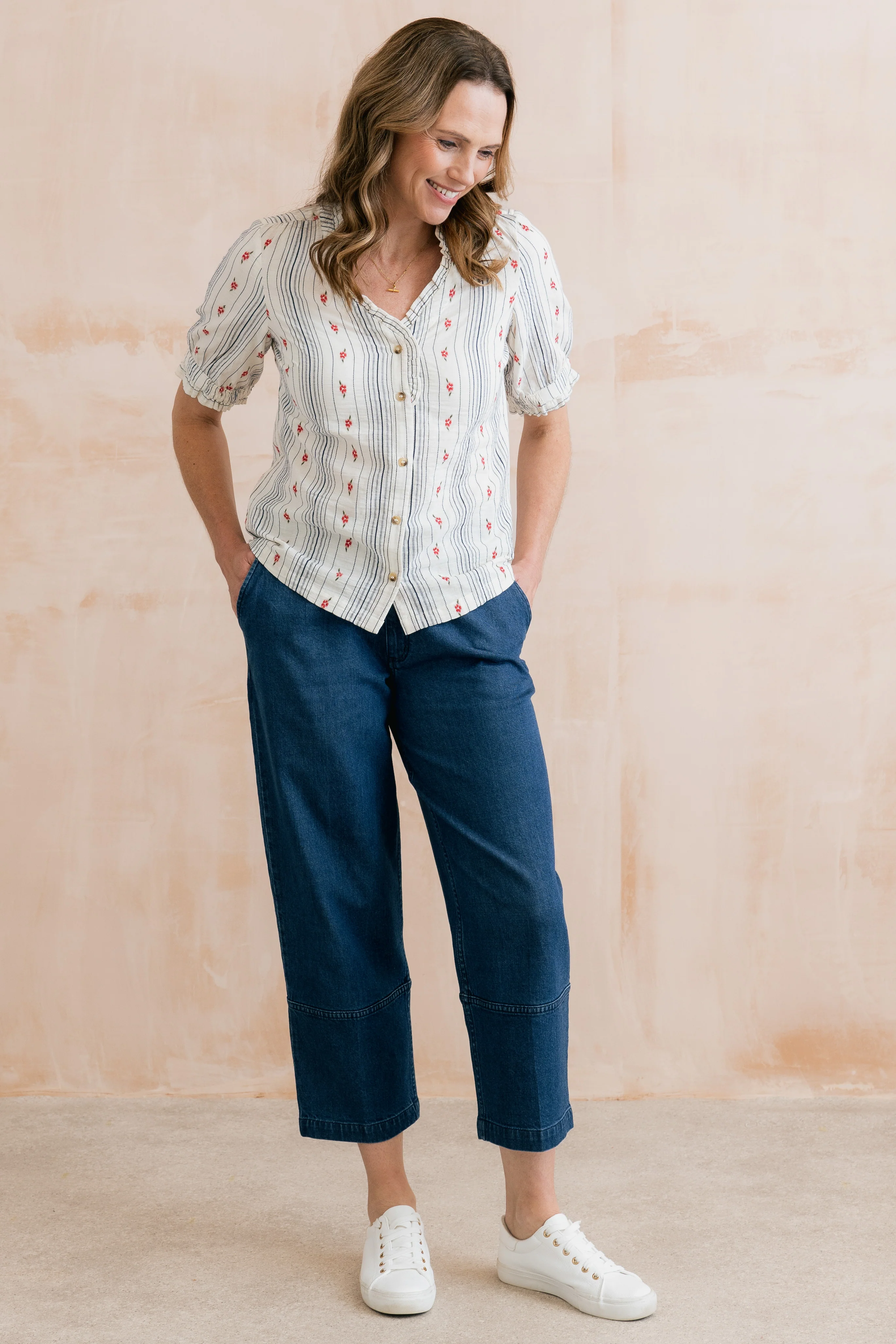 Wren Frill Blouse Ecru - Image 6